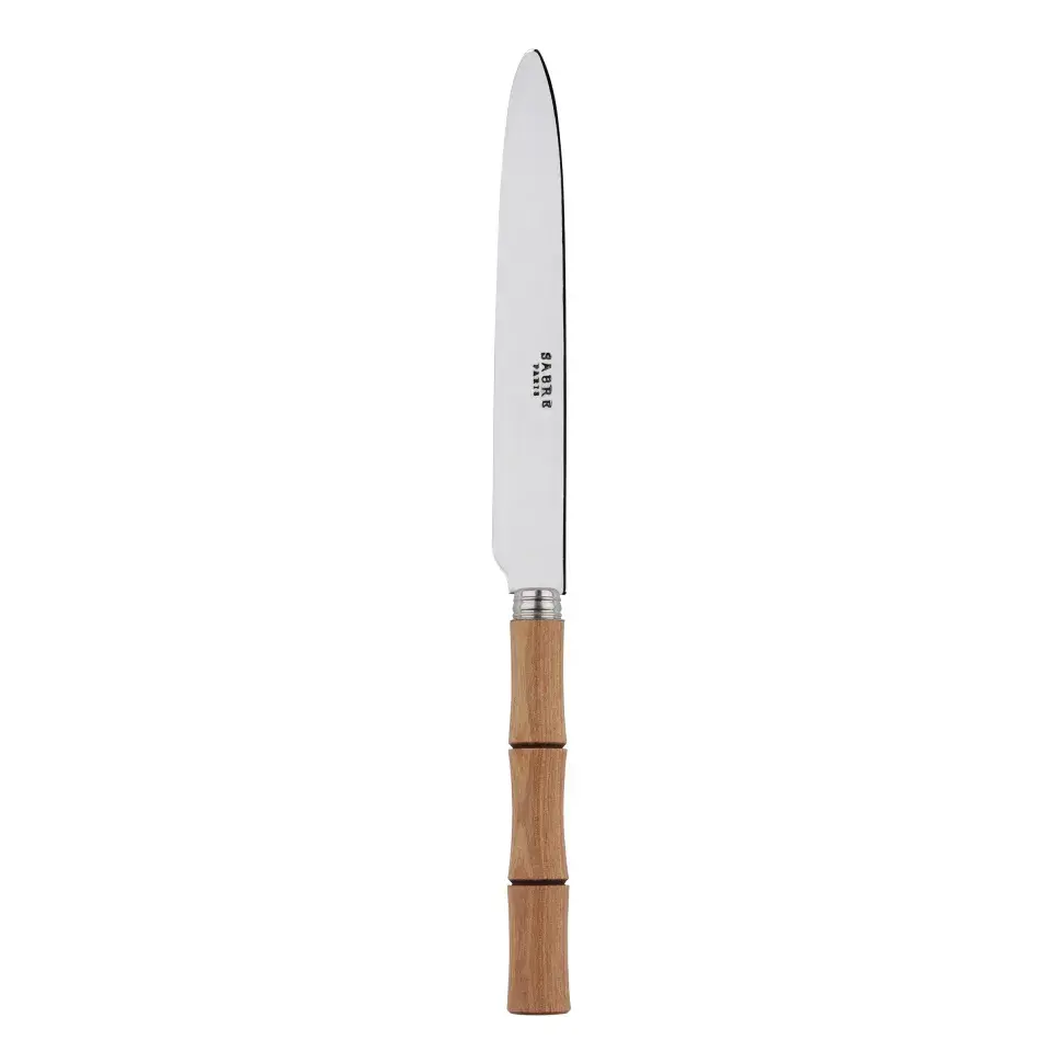 Bambou kniv, Natural wood