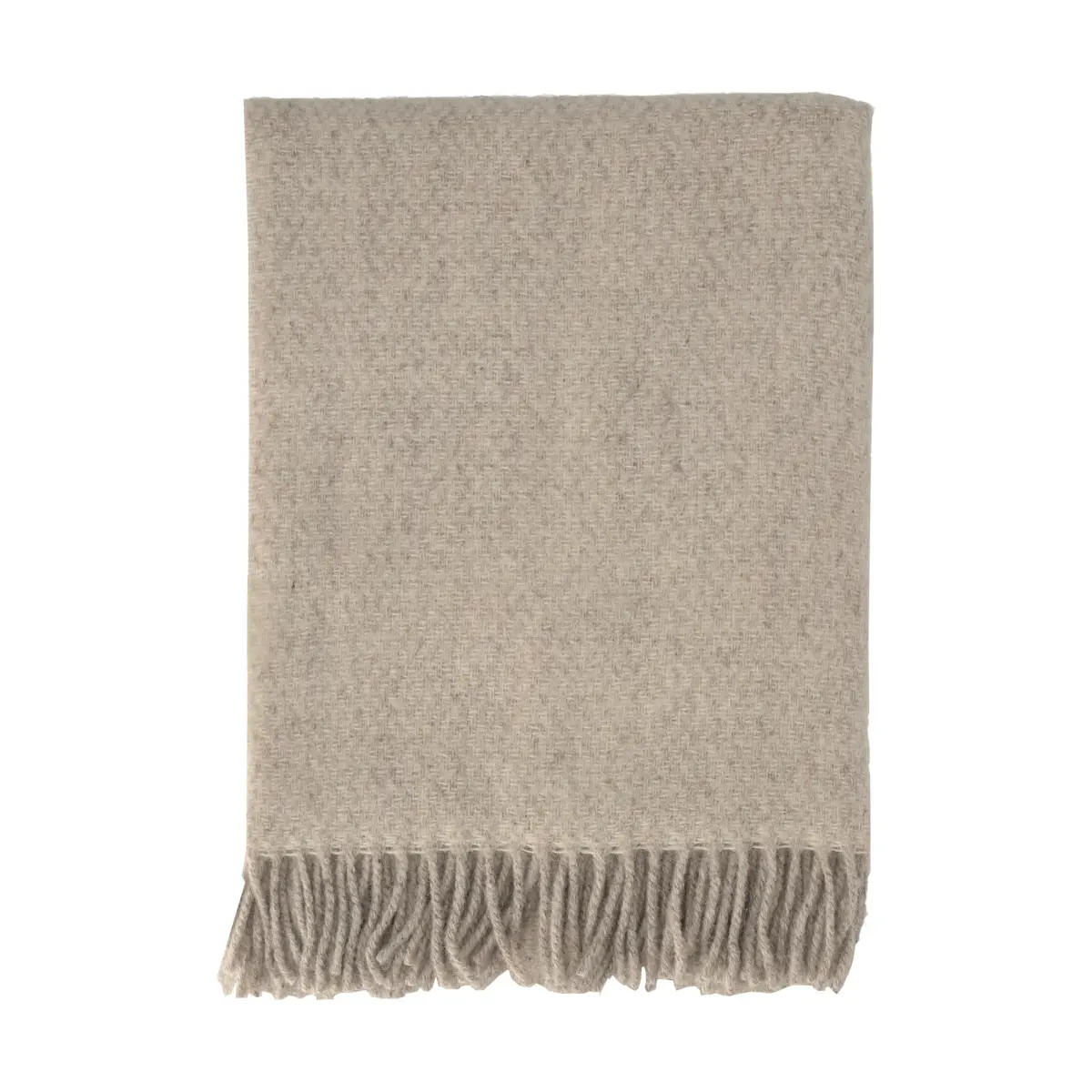Sandstone ullpledd 130x180 cm, Beige