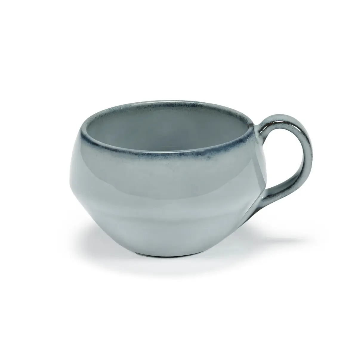 Pure Blue Glazed kopp 27 cl, Blå