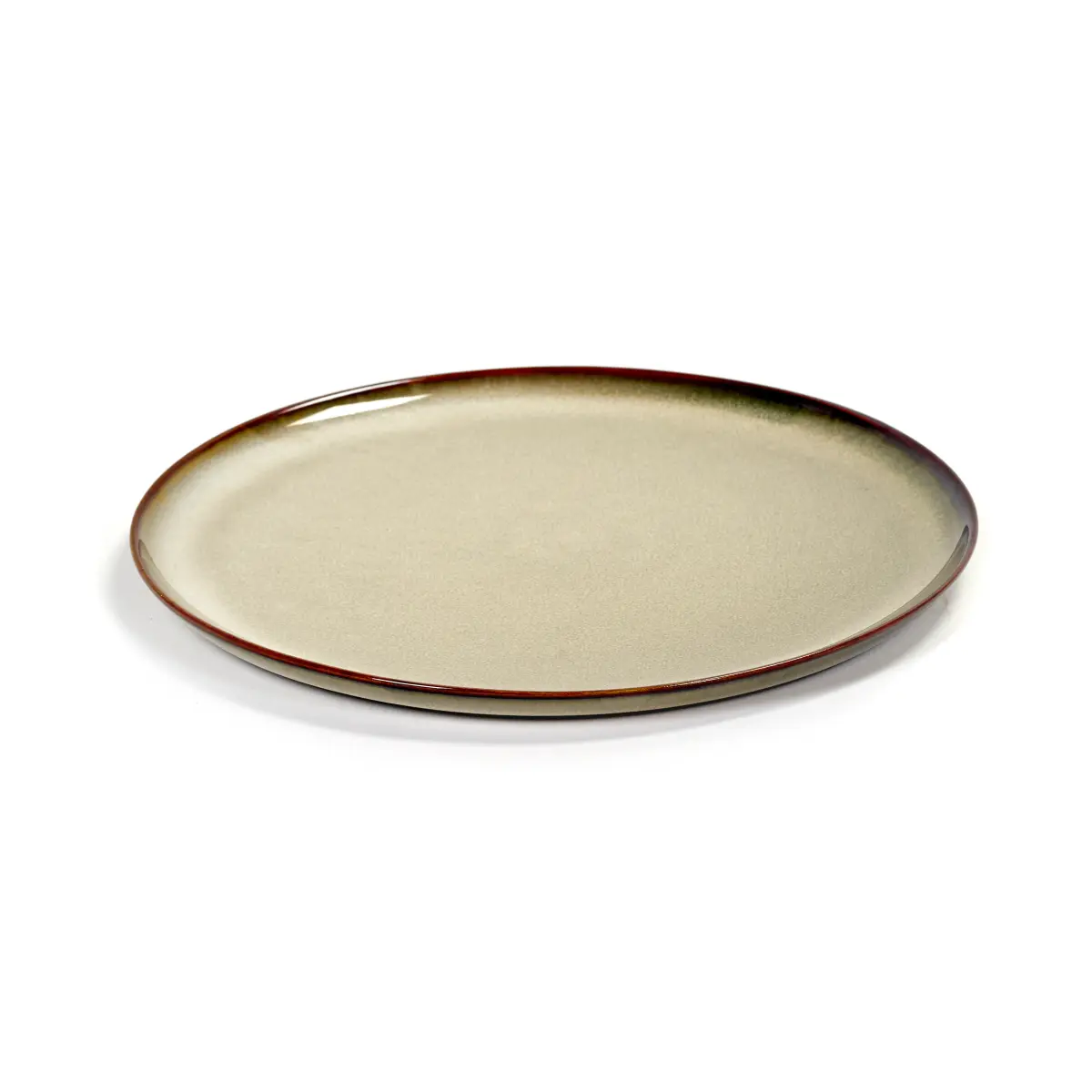 Terres de Rêves asjett 22 cm, Misty grey