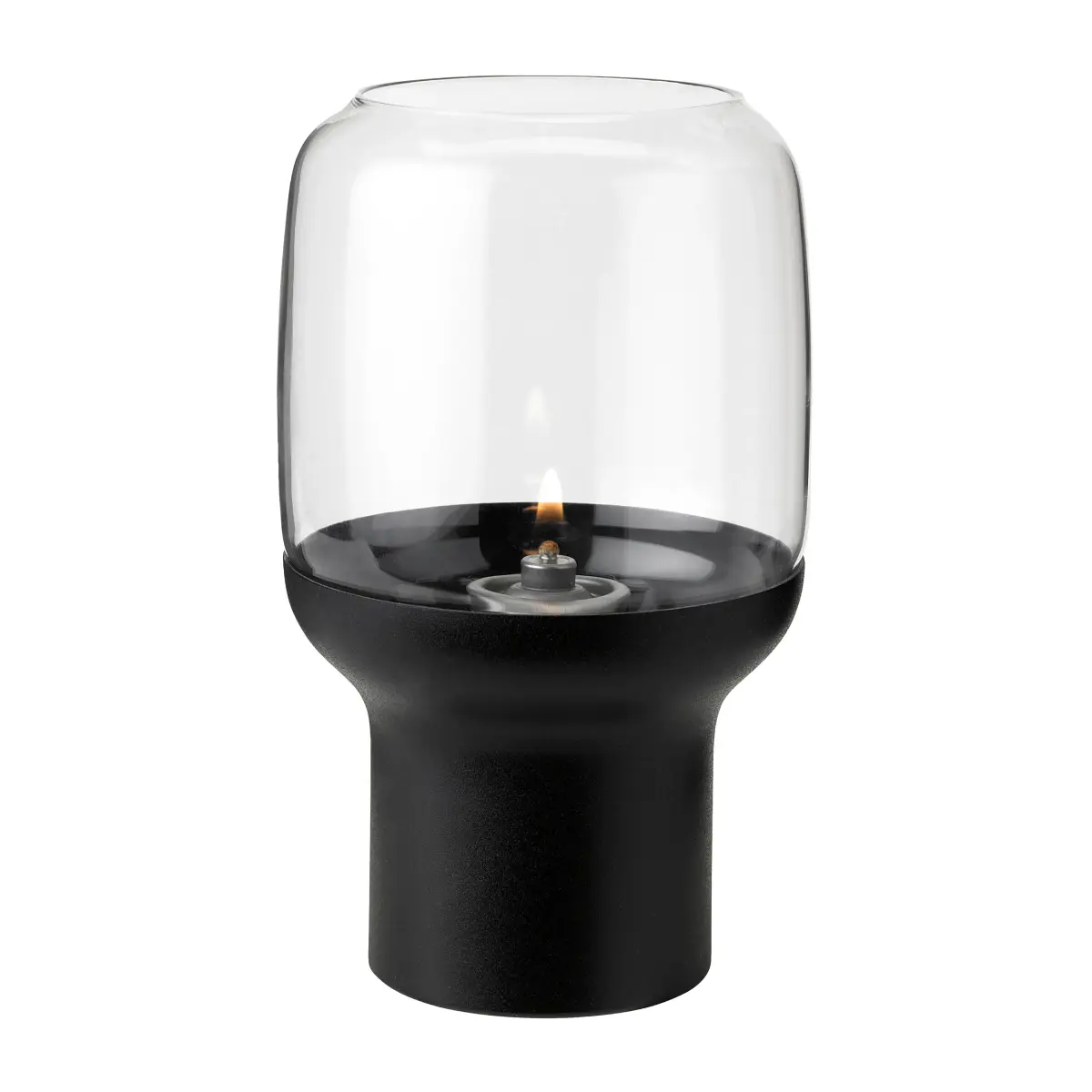 Hoop hurricane lyslykt Ø 10 cm, Sort