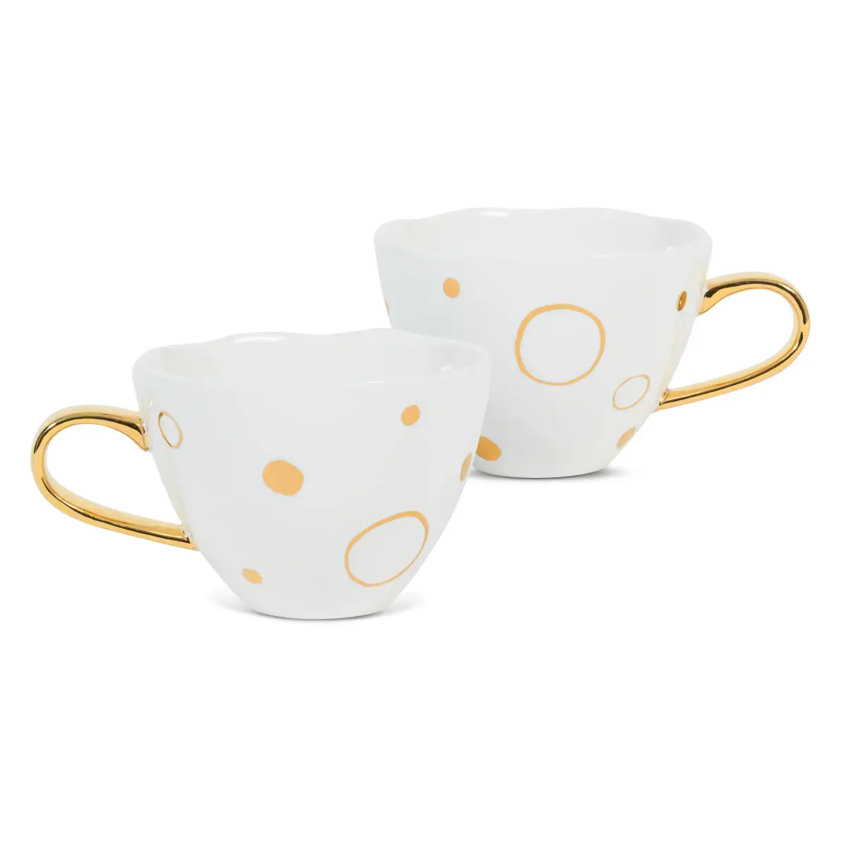 Good Morning kopp gull Special Edition 2-stk., Circle Gold