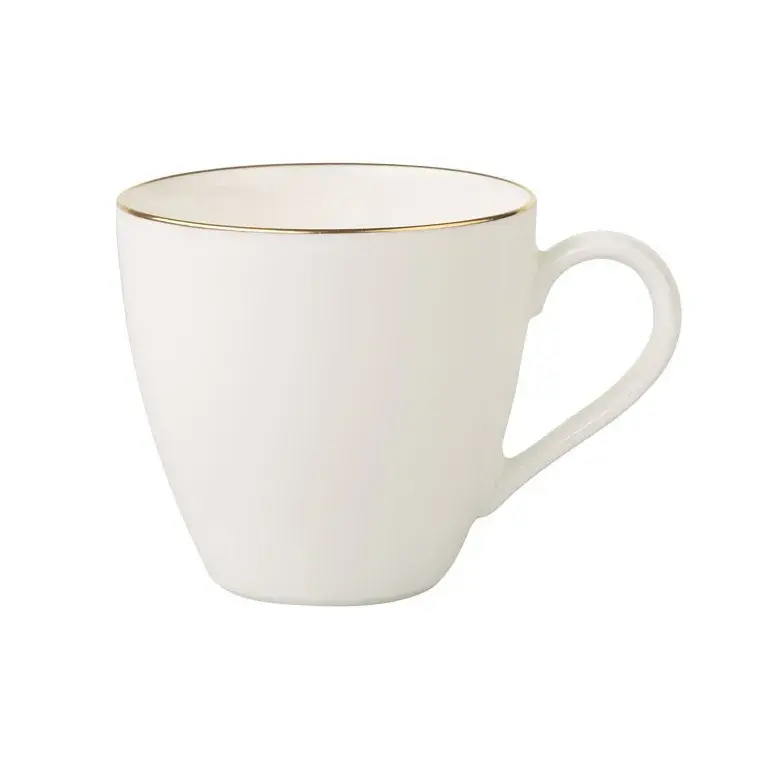 Anmut Gold espressokopp, Hvit