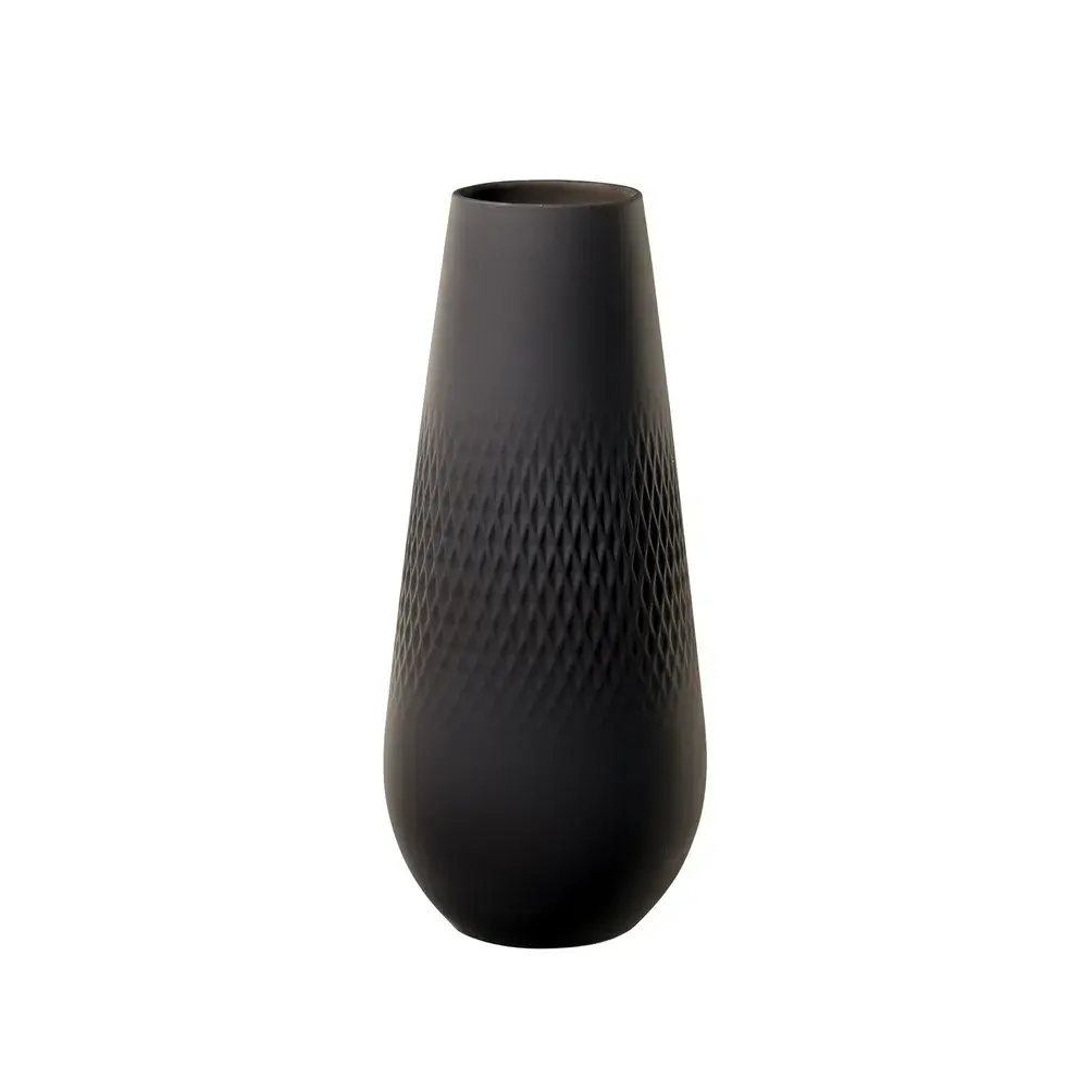 Collier Noir Carre vase, høy