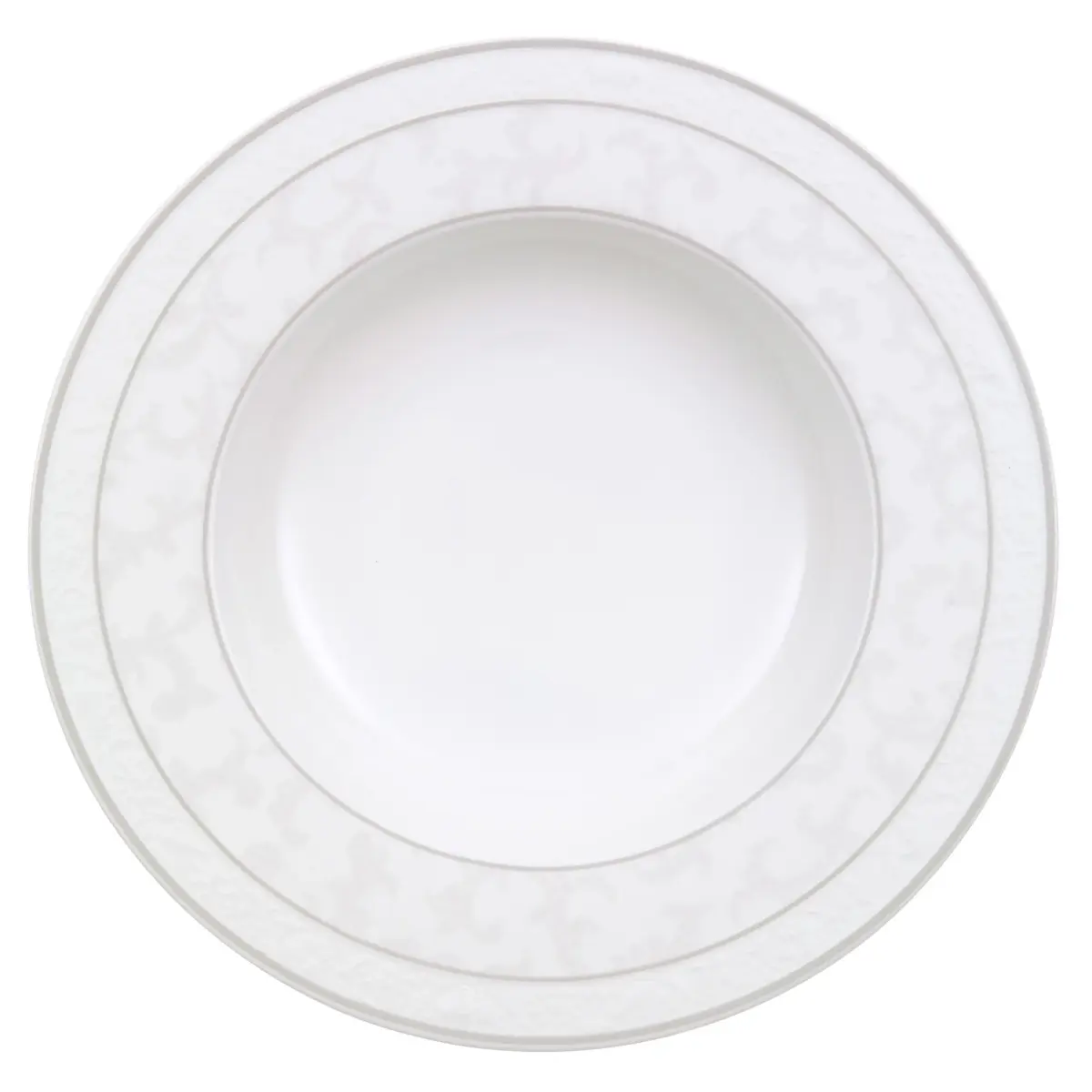 Gray Pearl dyp tallerken, 24 cm