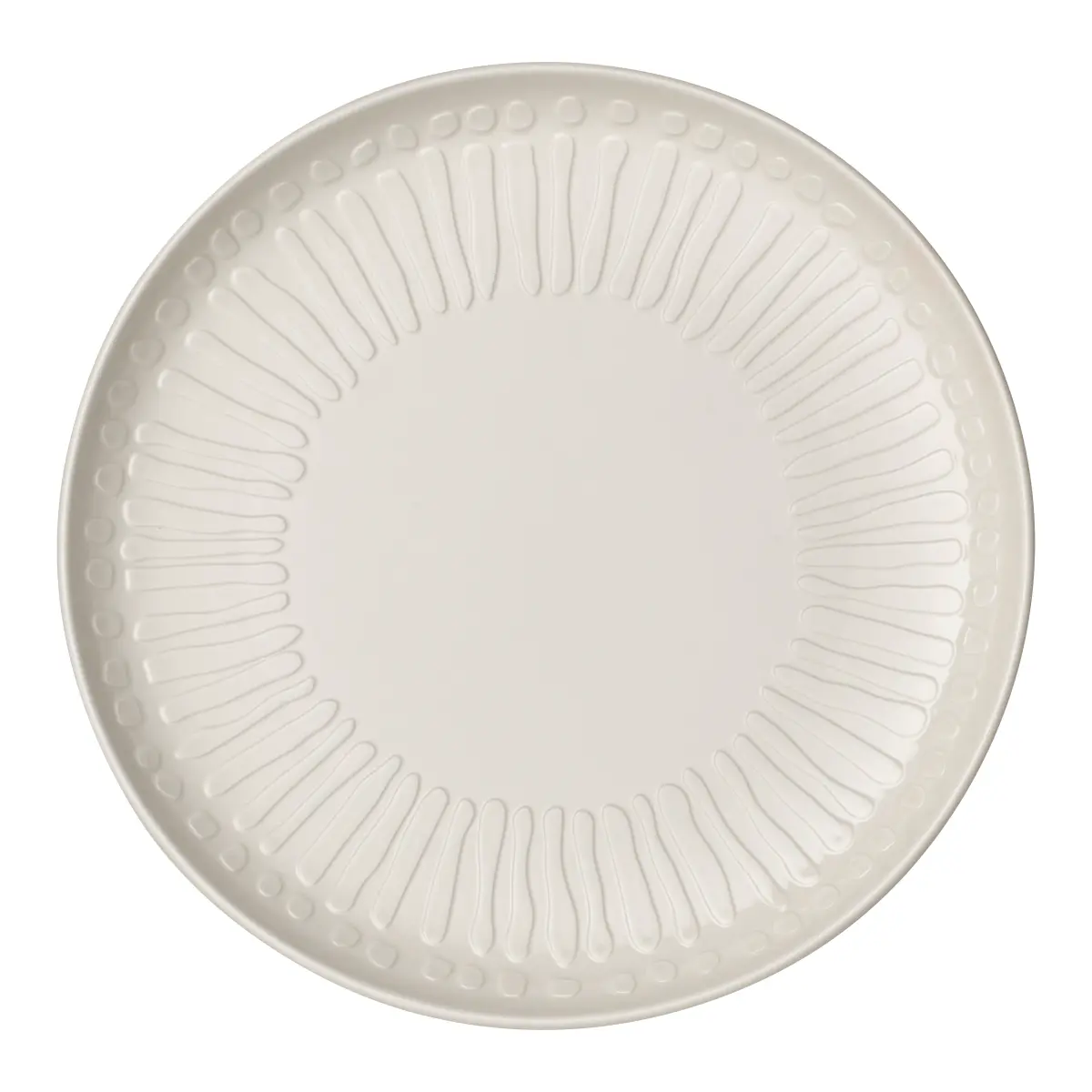 It's My Match Blossom tallerken 24 cm, White