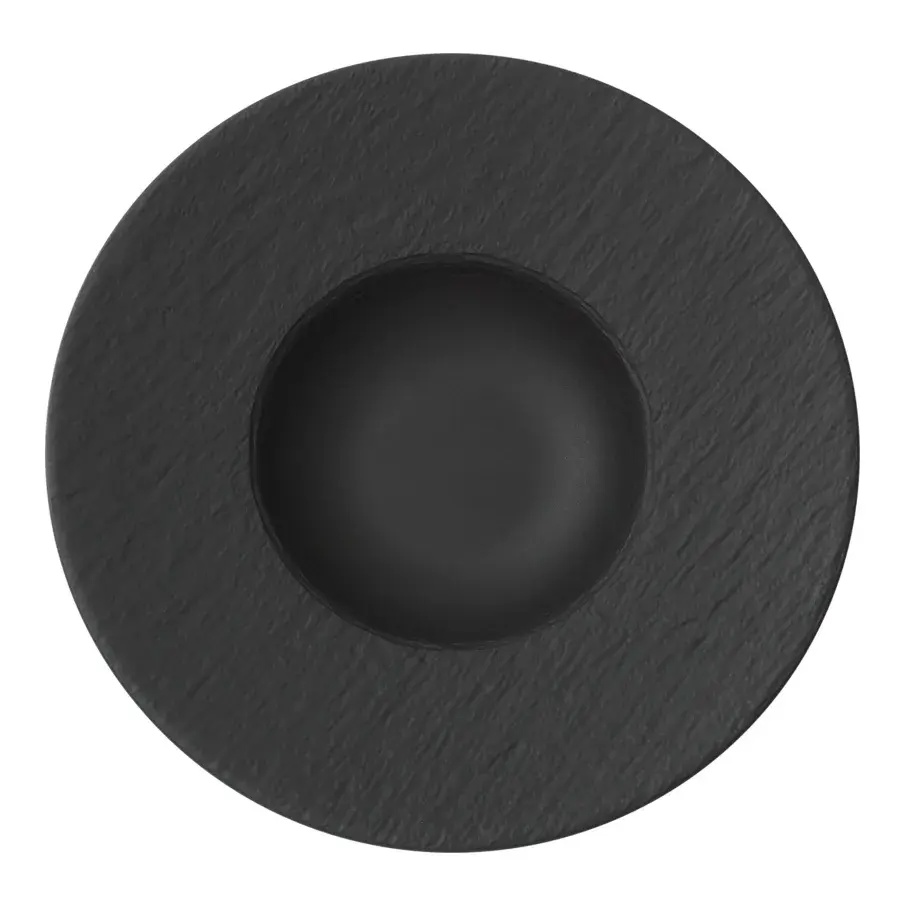 Manufacture Rock dyp tallerken Ø28 cm, svart