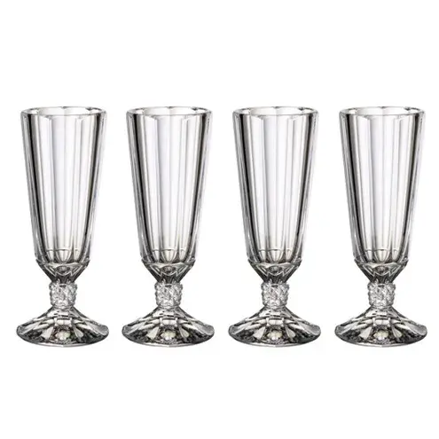 Opera champagneglass 4-stk., Klar