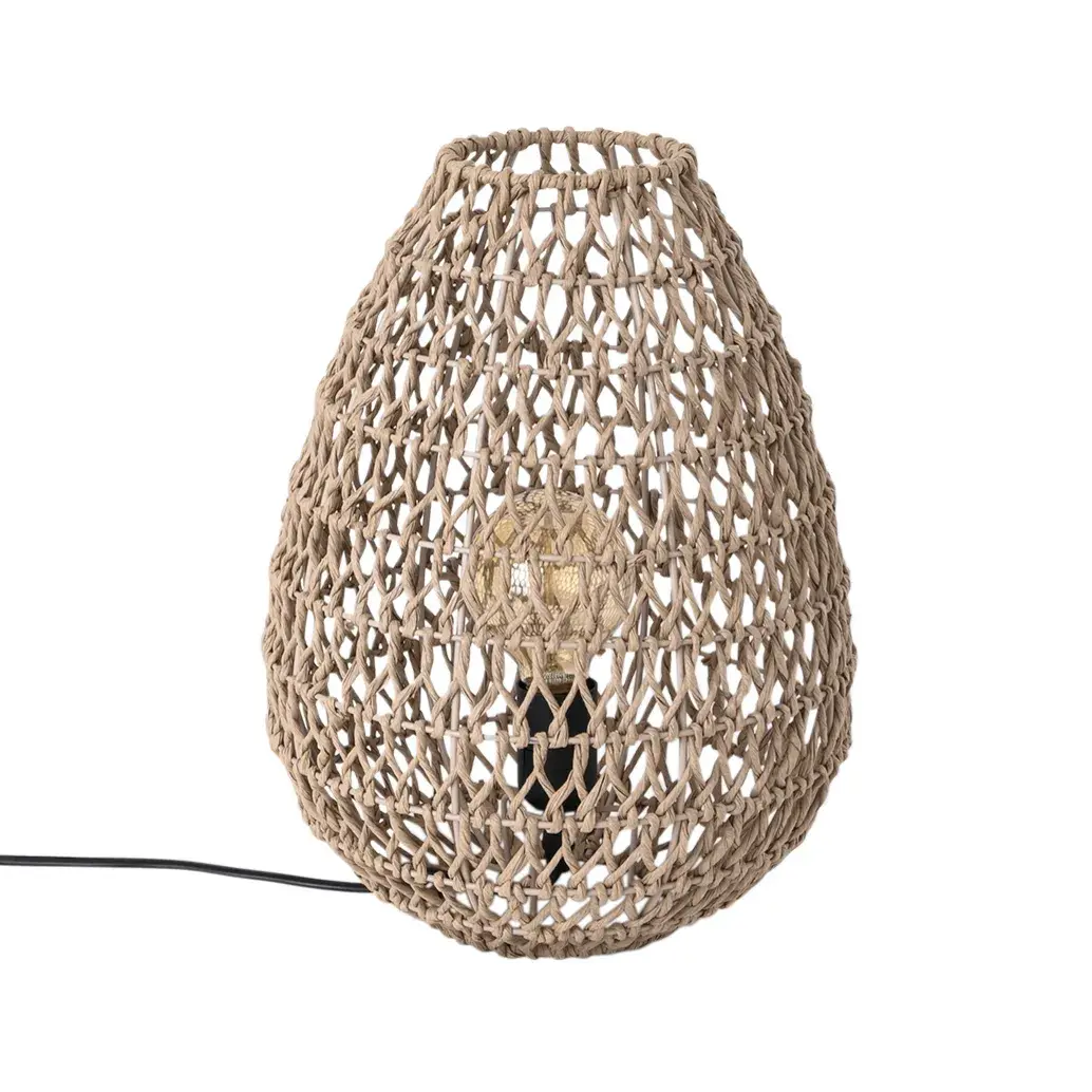 Buster bordlampe Ø27 cm, Natur