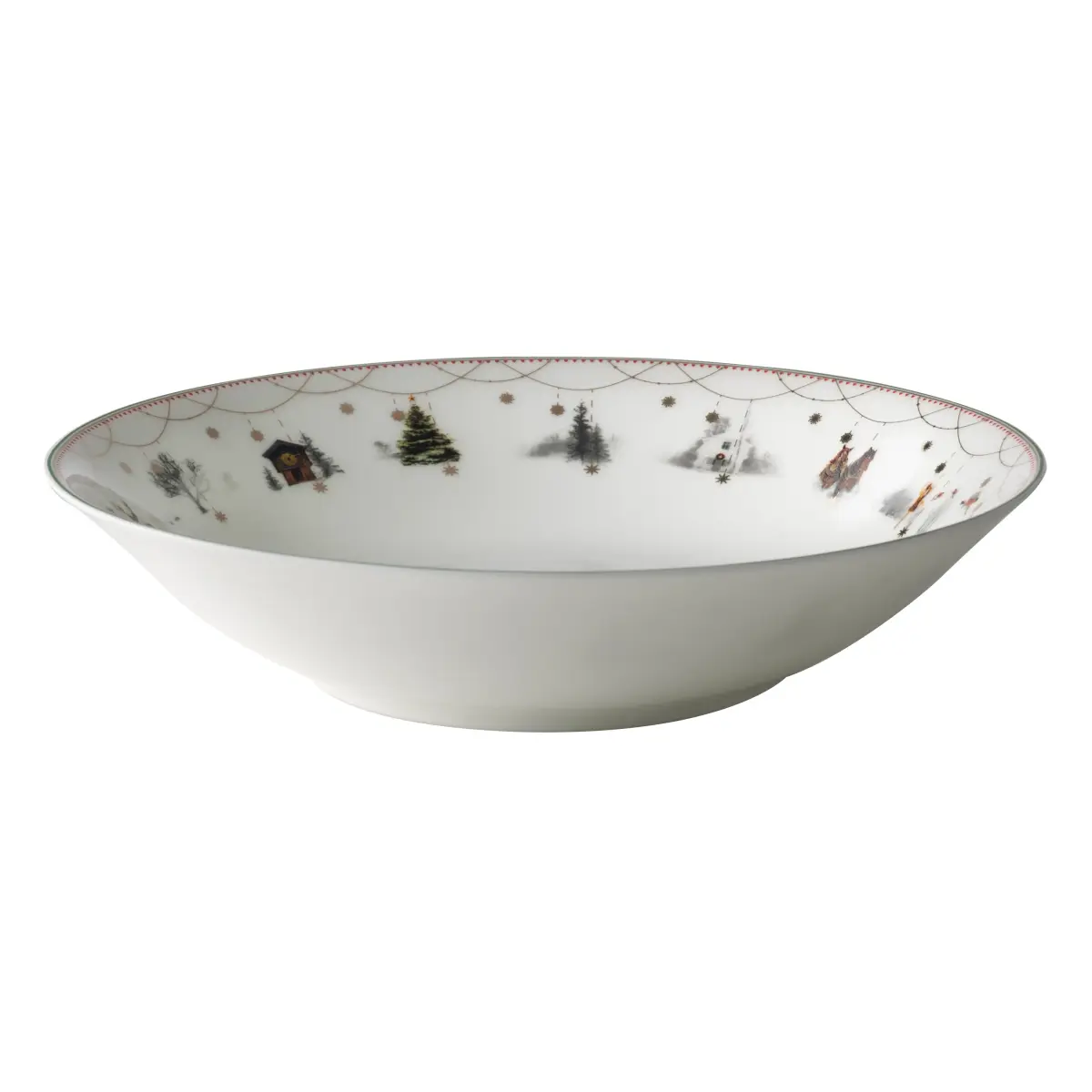 Julemorgen dyp tallerken, 20 cm