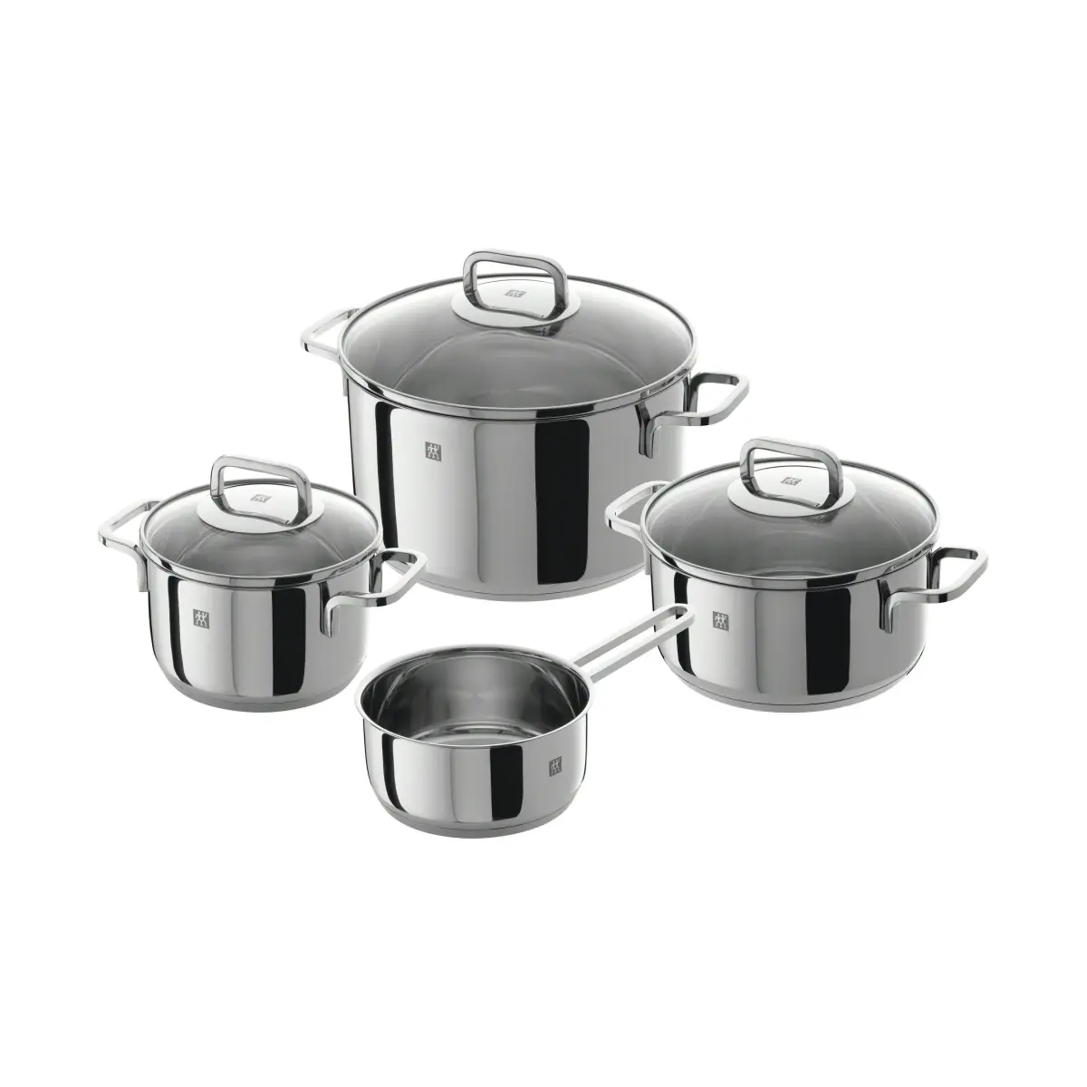 Zwilling Quadro grytesett 4 deler, 4 deler