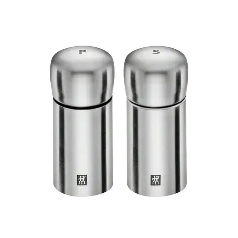 Zwilling Spices salt- og peppersett mini, rustfritt stål