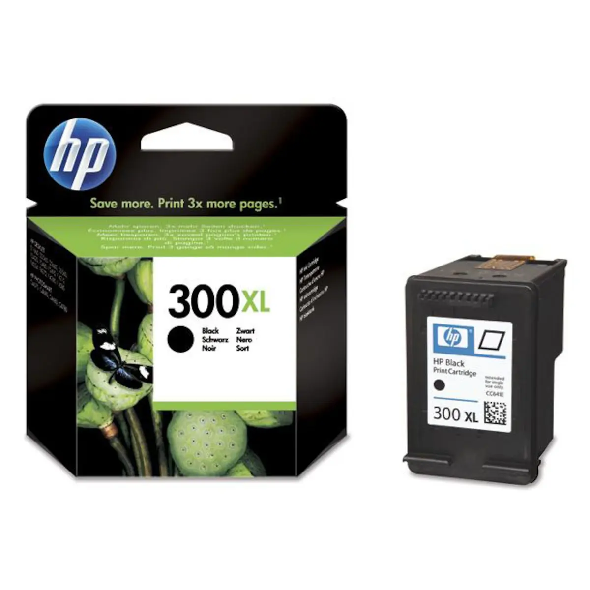 HP 300 - Svart XL