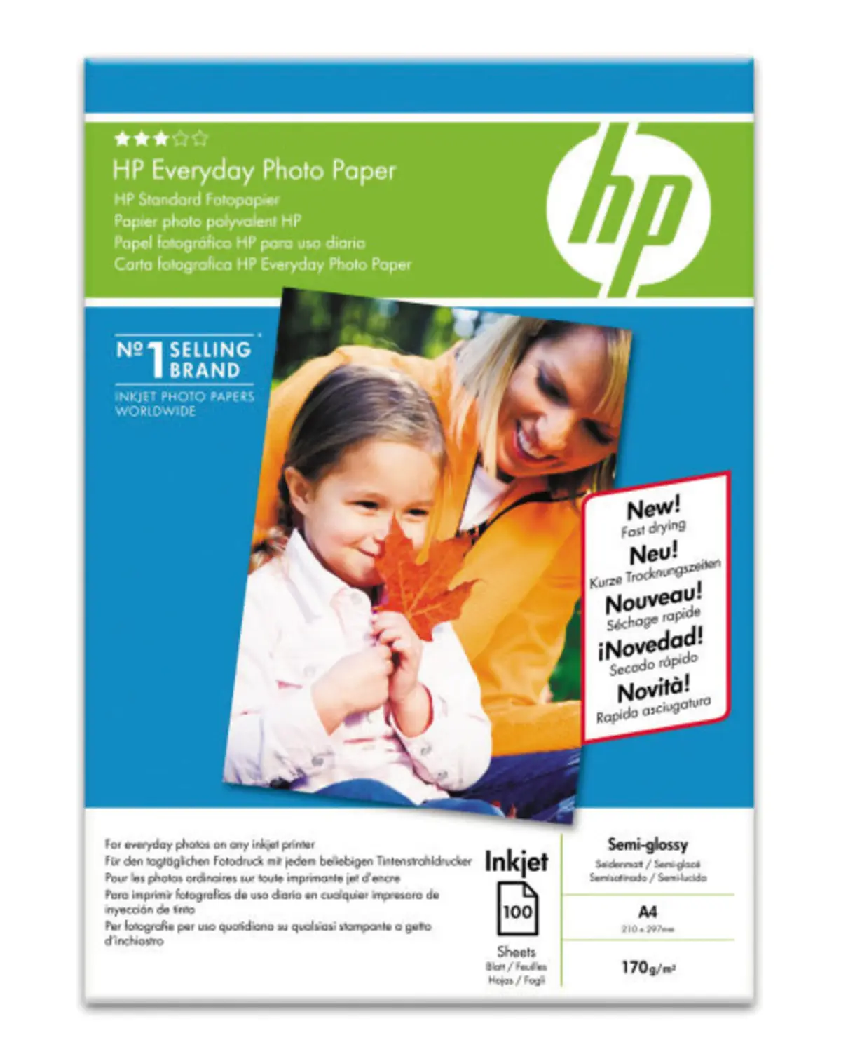 HP Everyday fotopapir A4 100-pk.