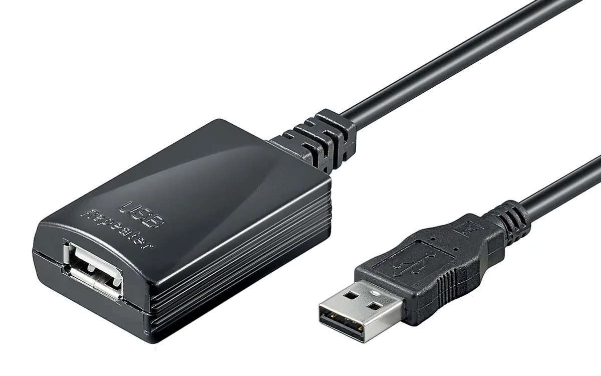Luxorparts Aktiv USB-forlengelseskabel, 5 m