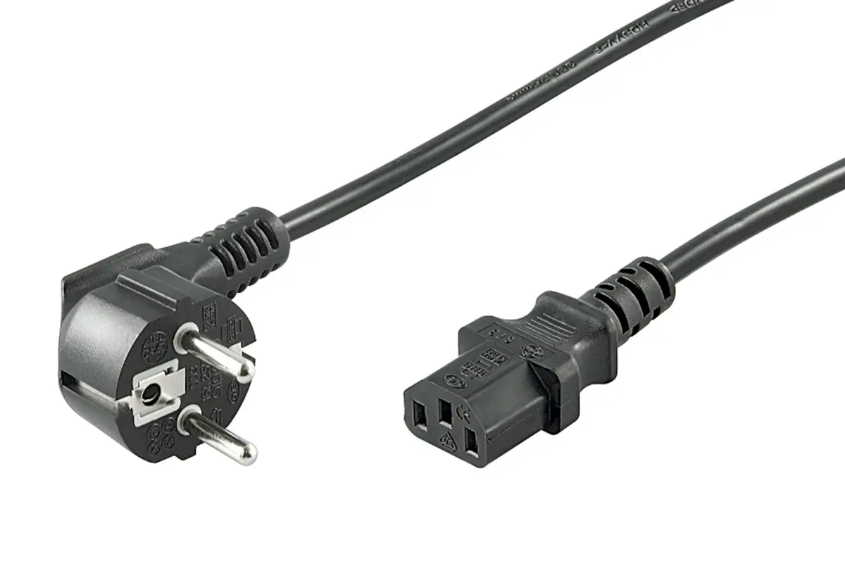 Apparatkabel C13 svart 10 m
