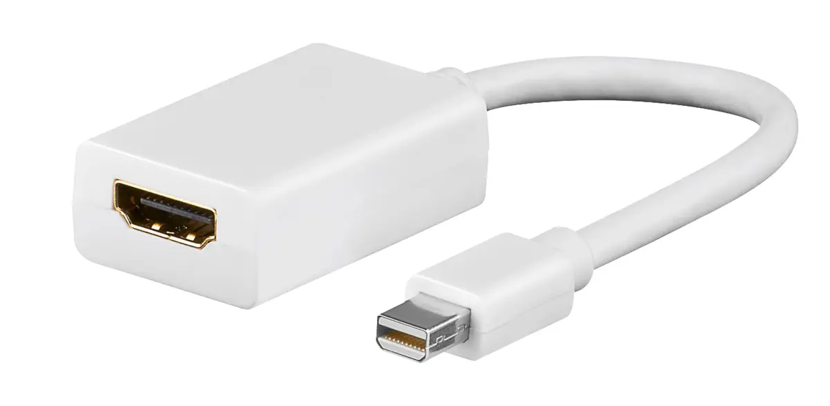Luxorparts Adapter Mini-displayport til HDMI med lyd
