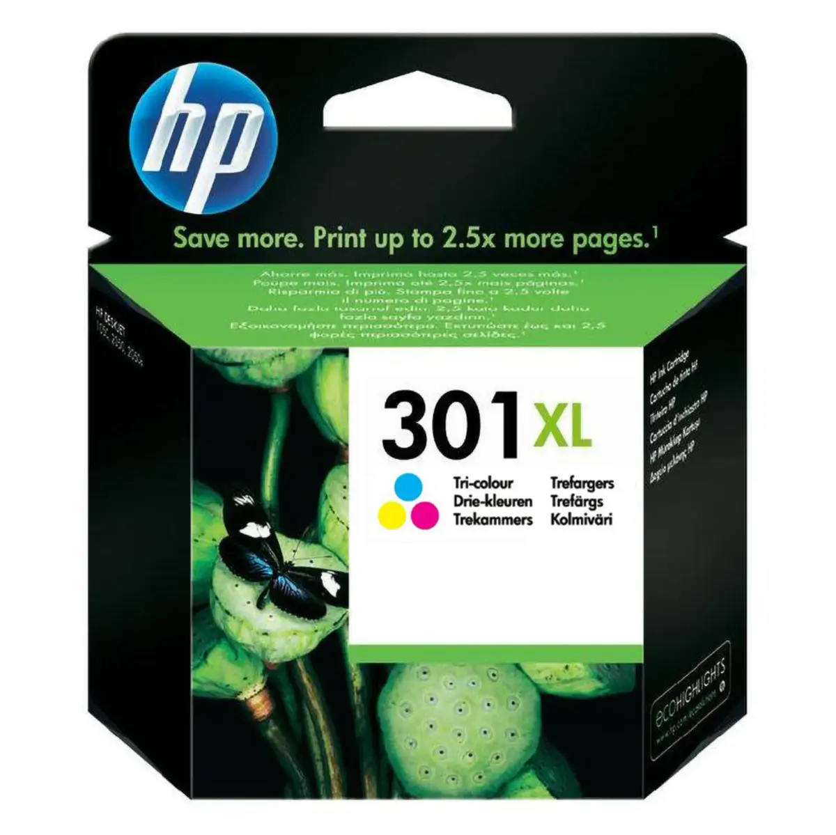 HP 301 - 3-farge XL