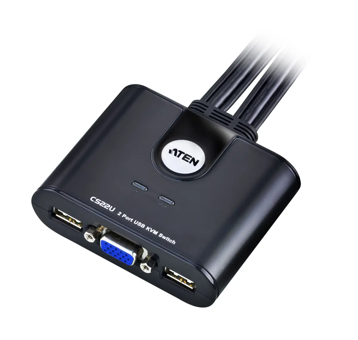 KVM-switch med VGA og USB