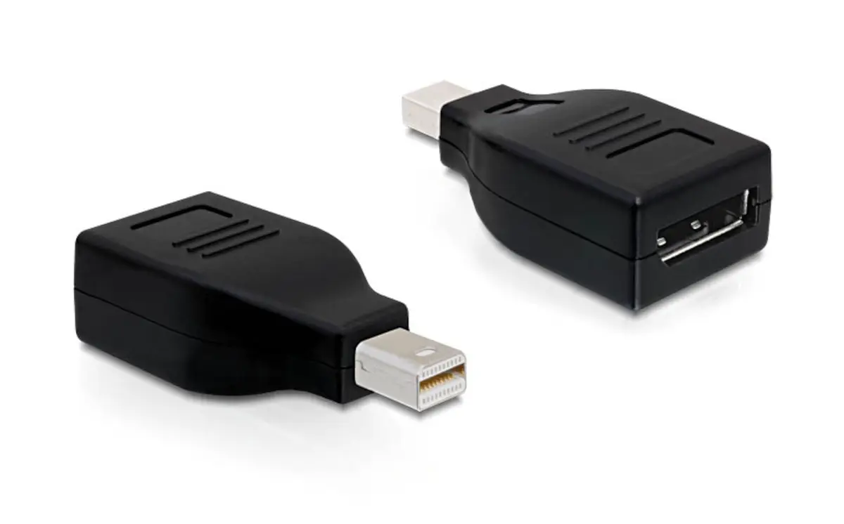 Luxorparts Displayport-adapter, svart