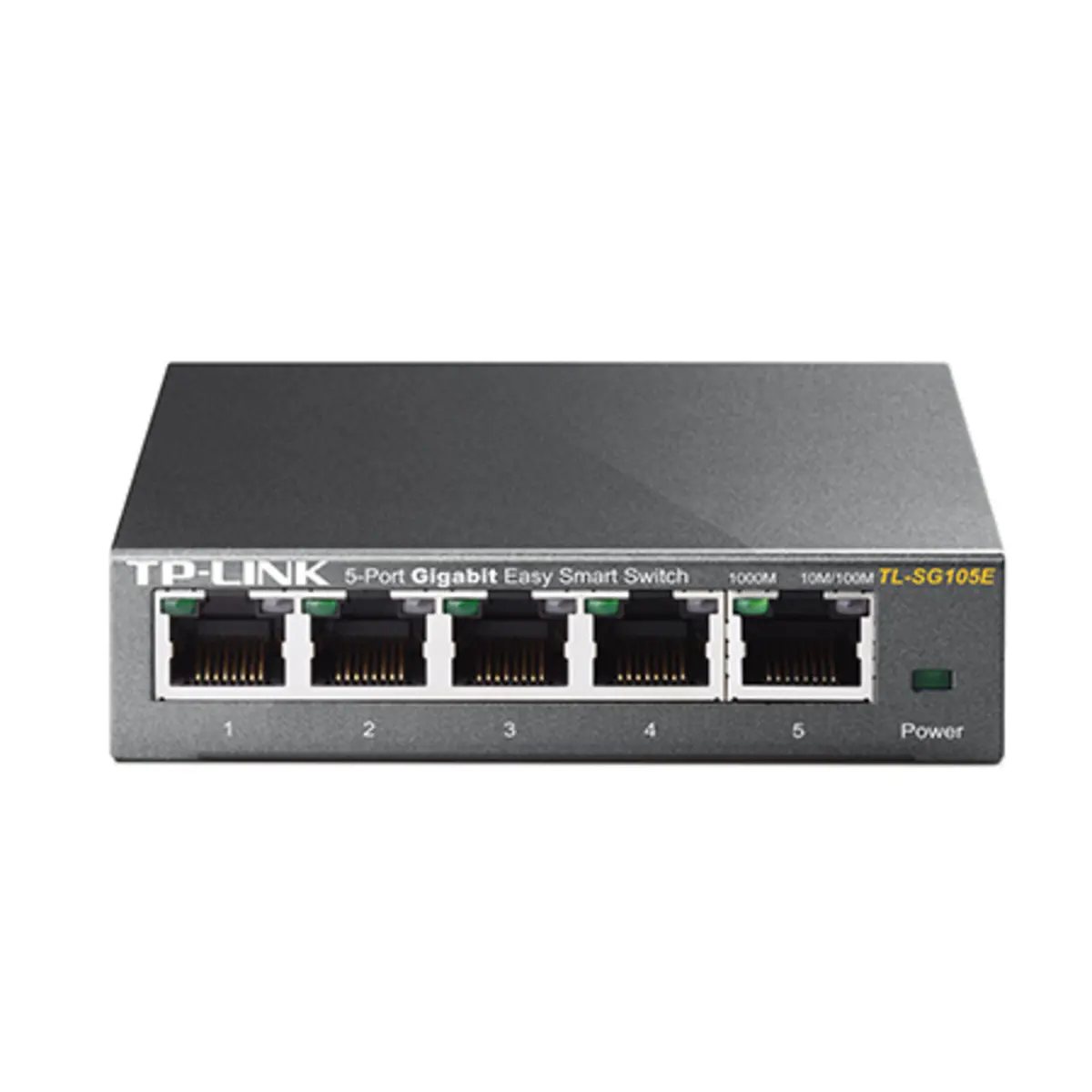 TP-link TL-SG105E Konfigurerbar gigabitswitch 5 porter