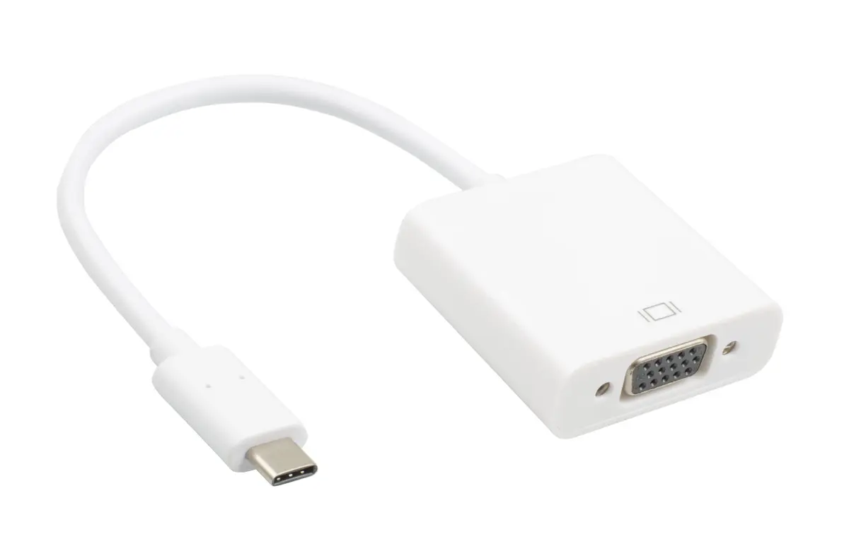 Luxorparts Adapter USB-C til VGA