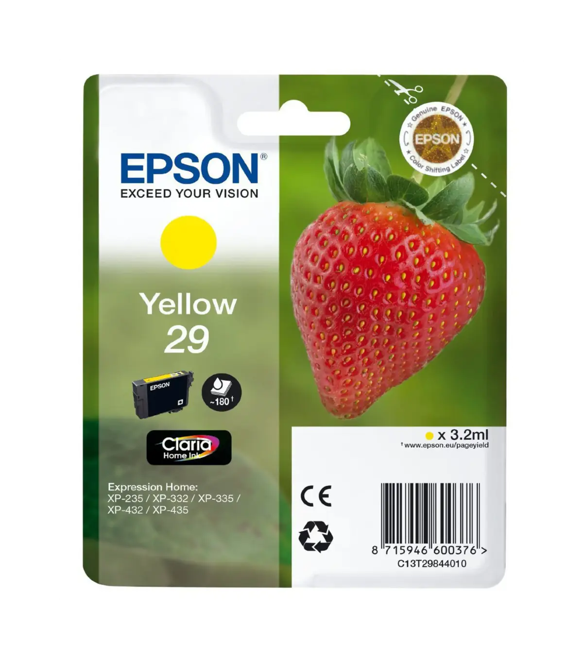 Epson T2984 blekkpatron, gul