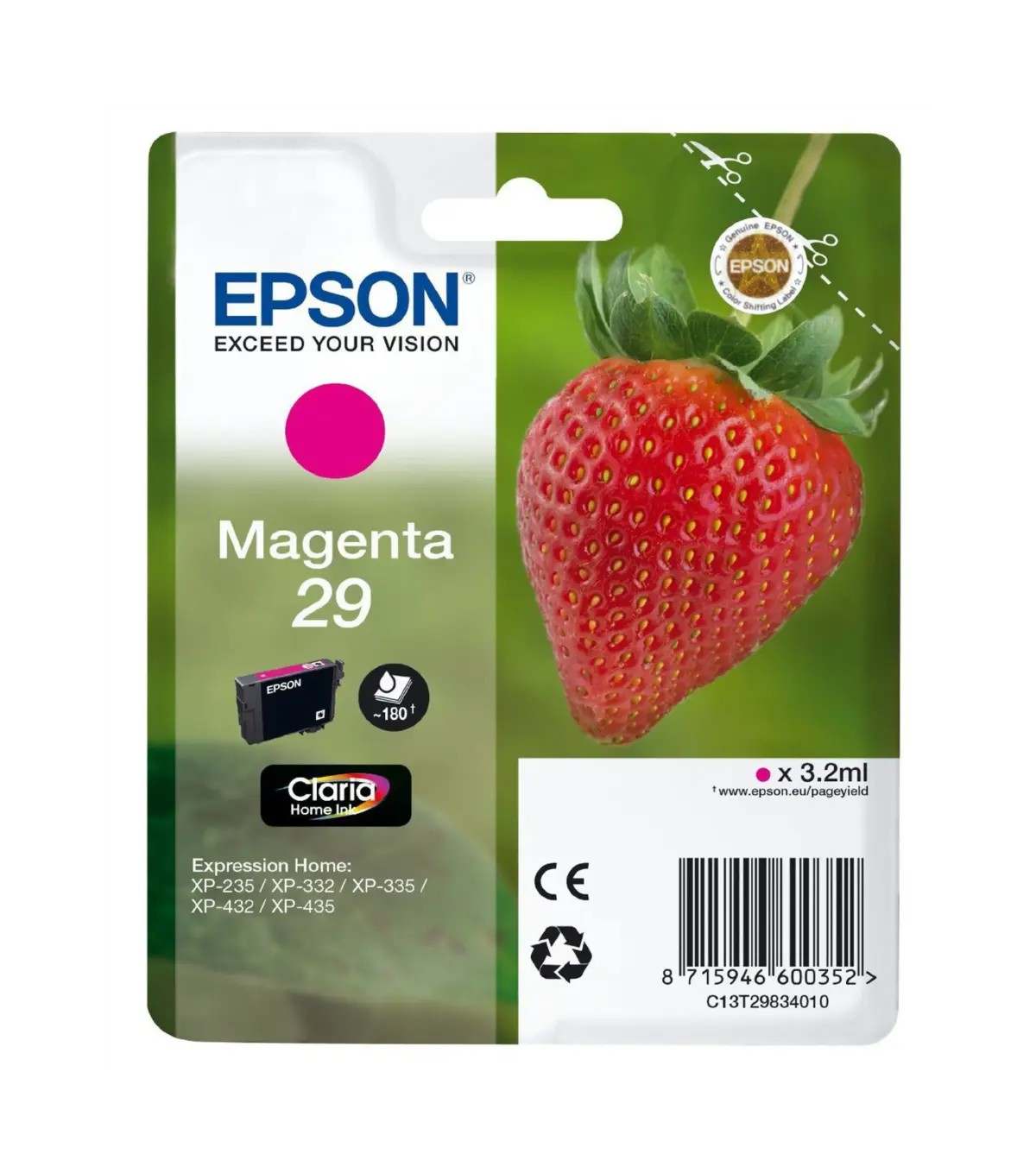 Epson T2983 blekkpatron, magenta