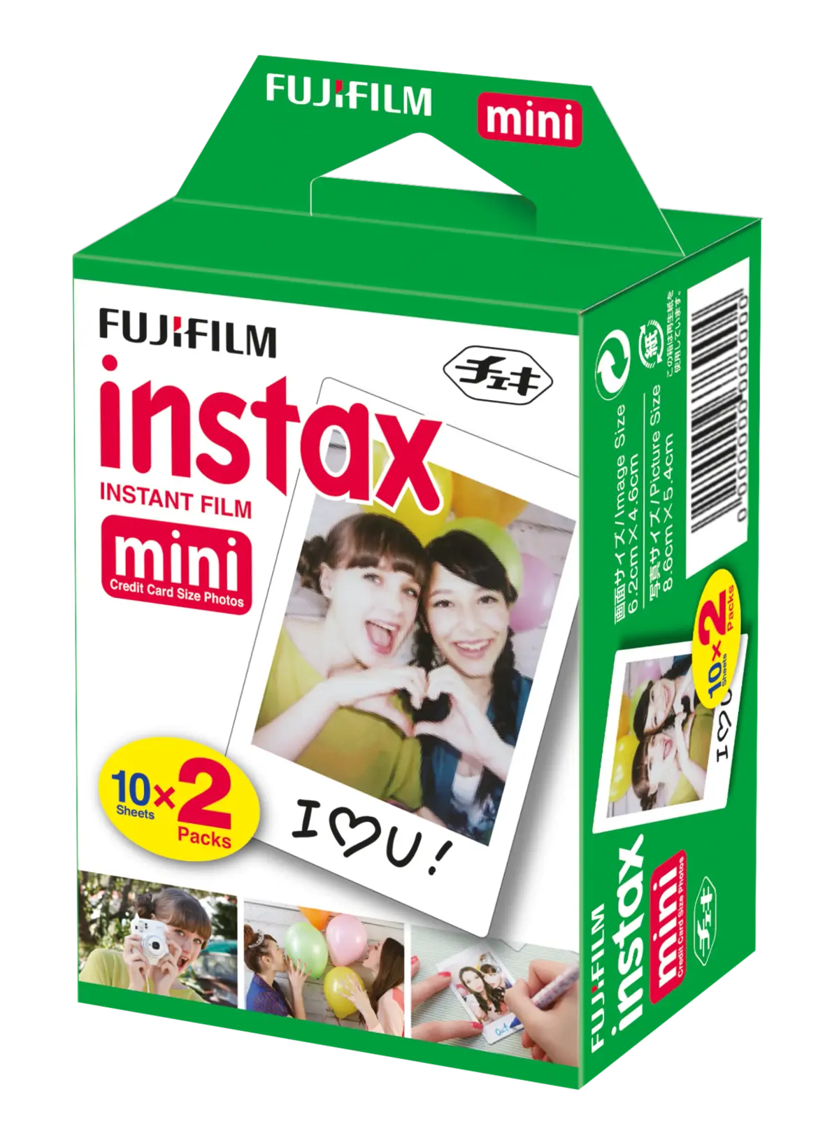 Fujifilm Instax mini-film 20-pk.