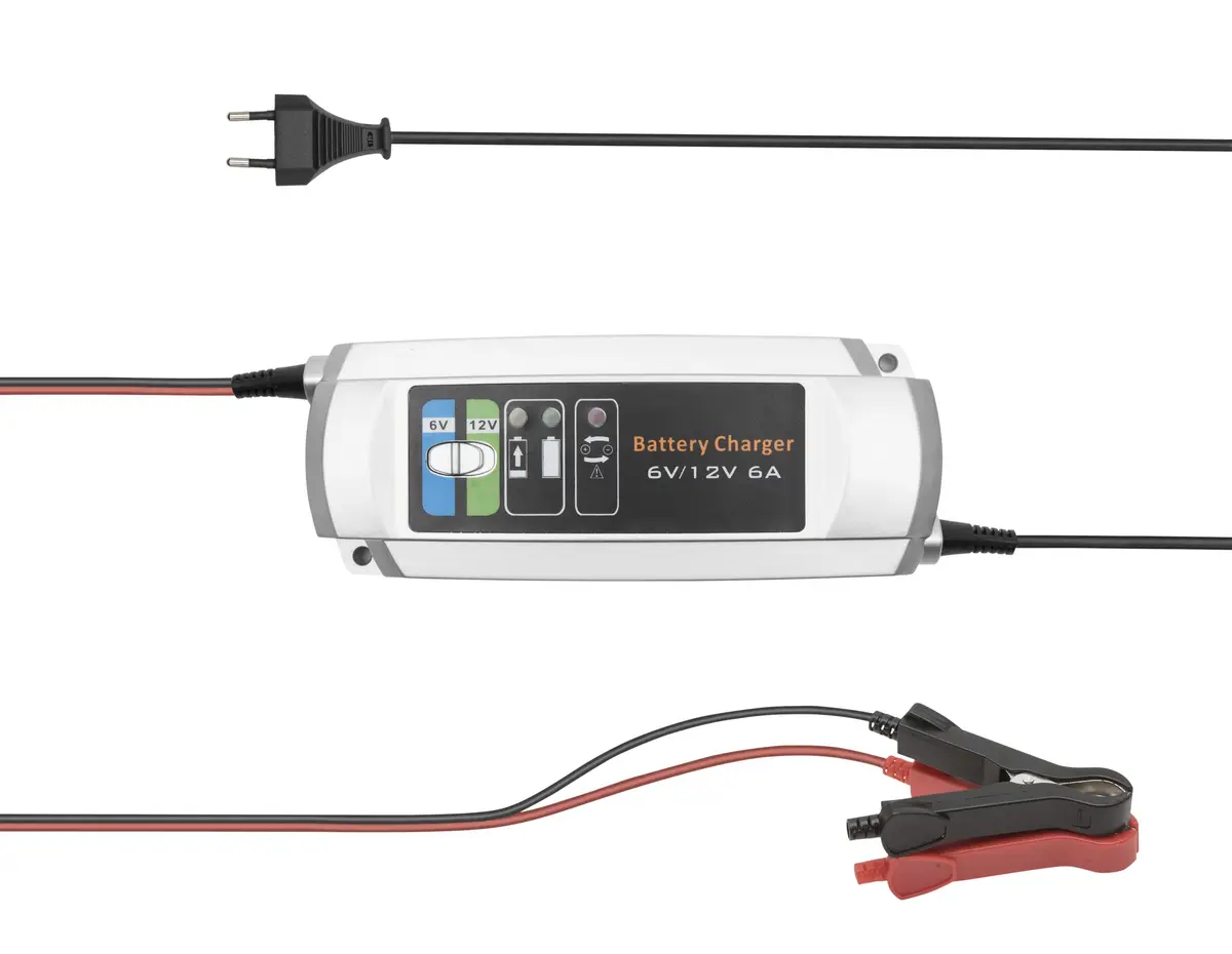 Luxorparts Batterilader, 6 A