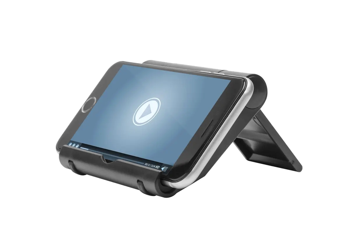 Linocell Stativ for mobiltelefon og nettbrett Svart