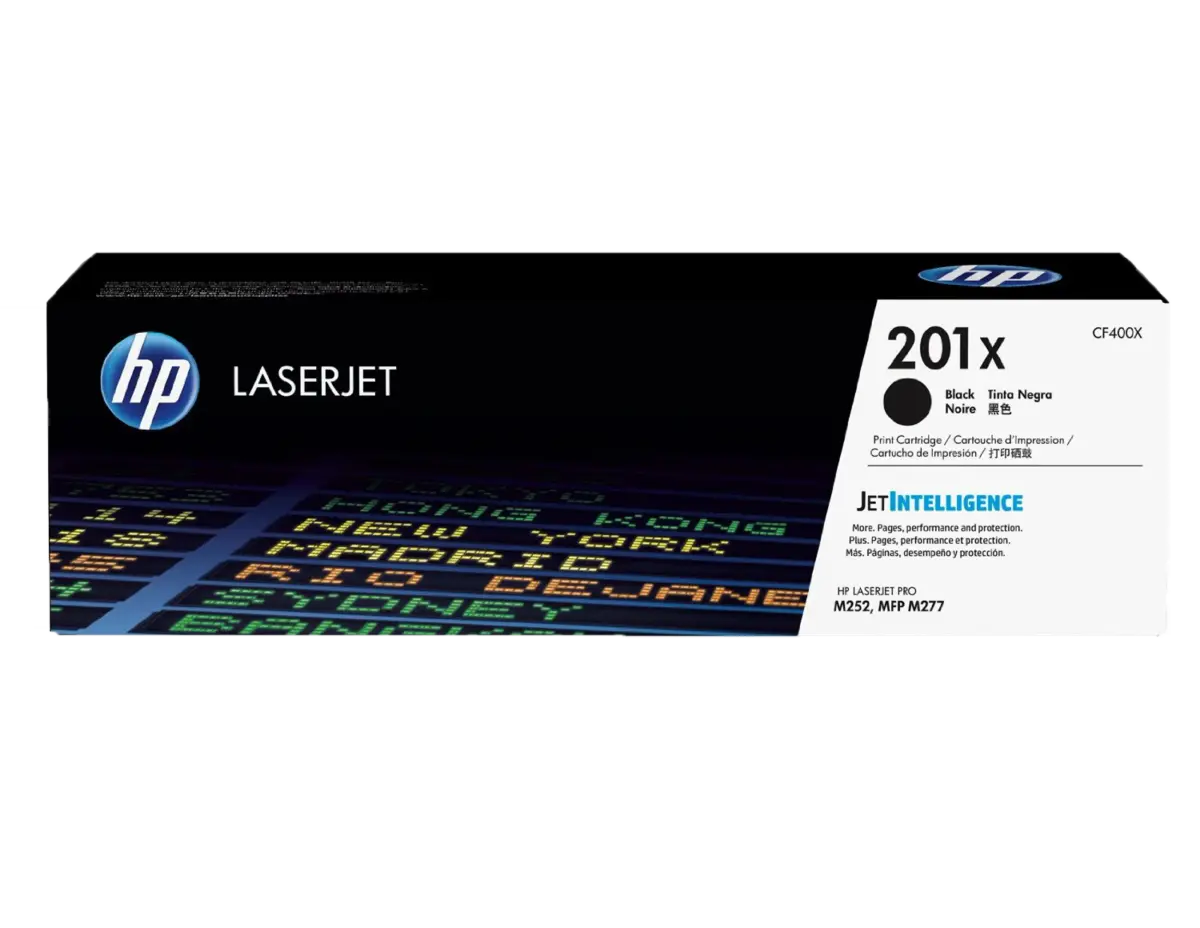 HP Toner 201X Svart