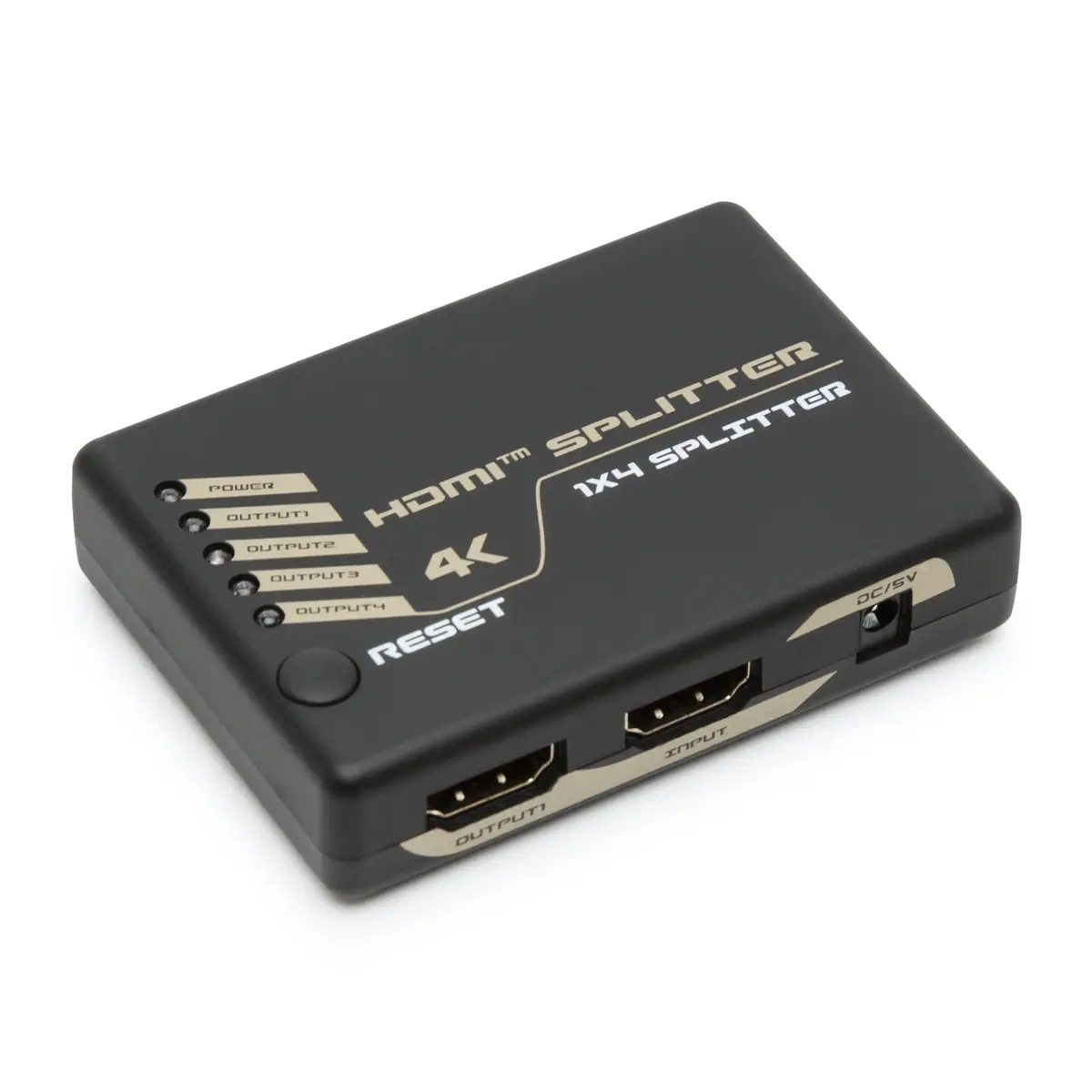 Luxorparts Aktiv HDMI-splitter 4-veis