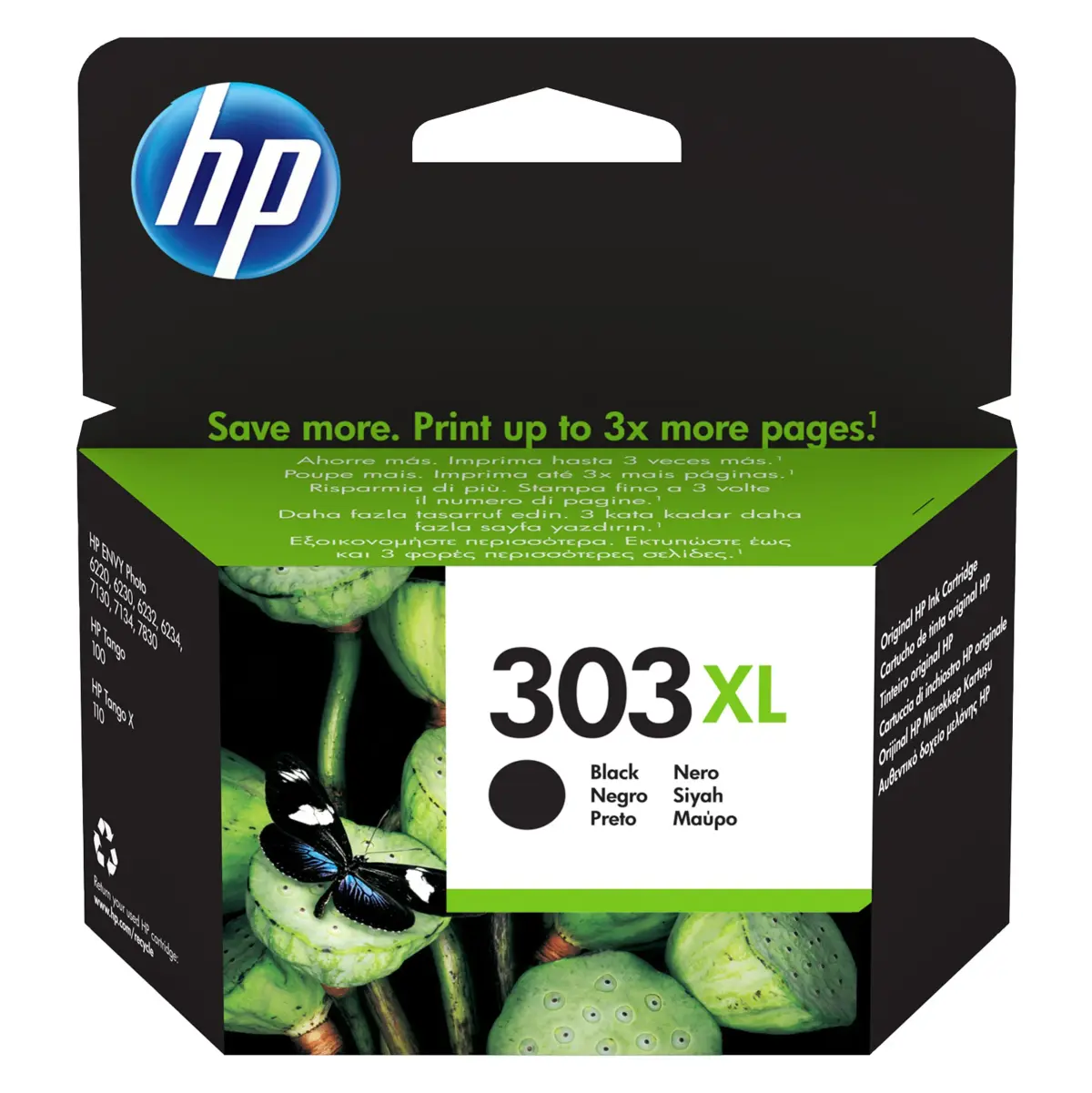 HP 303XL Blekkpatron - Svart