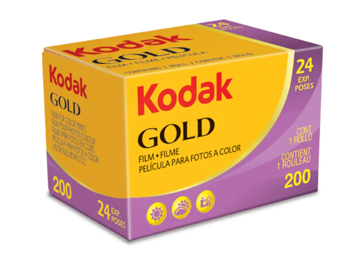 Kodak Gold 135-film 24 bilder farge ISO 200