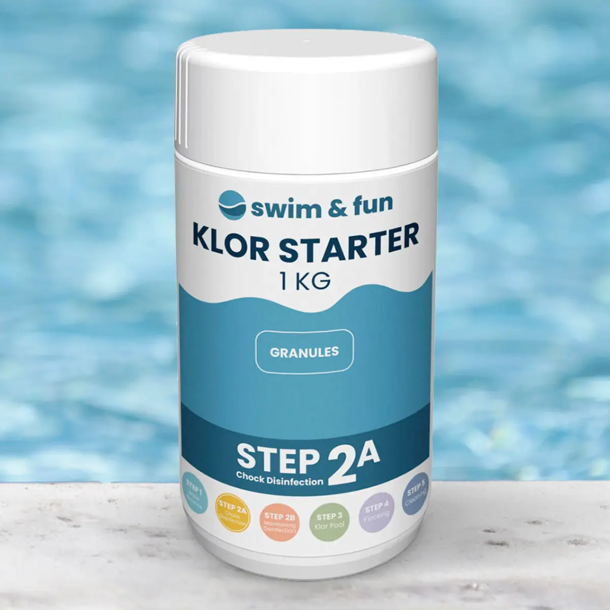 Swim & Fun Hurtigklor 1 kg