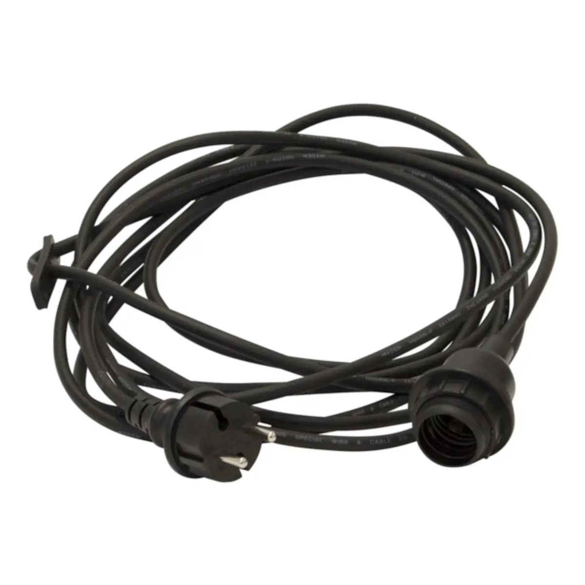 Lampeholder E27 med kabel