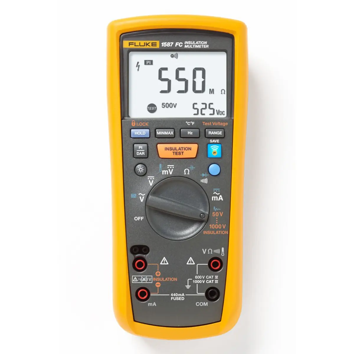 Fluke 1587 FC Isolasjonstester