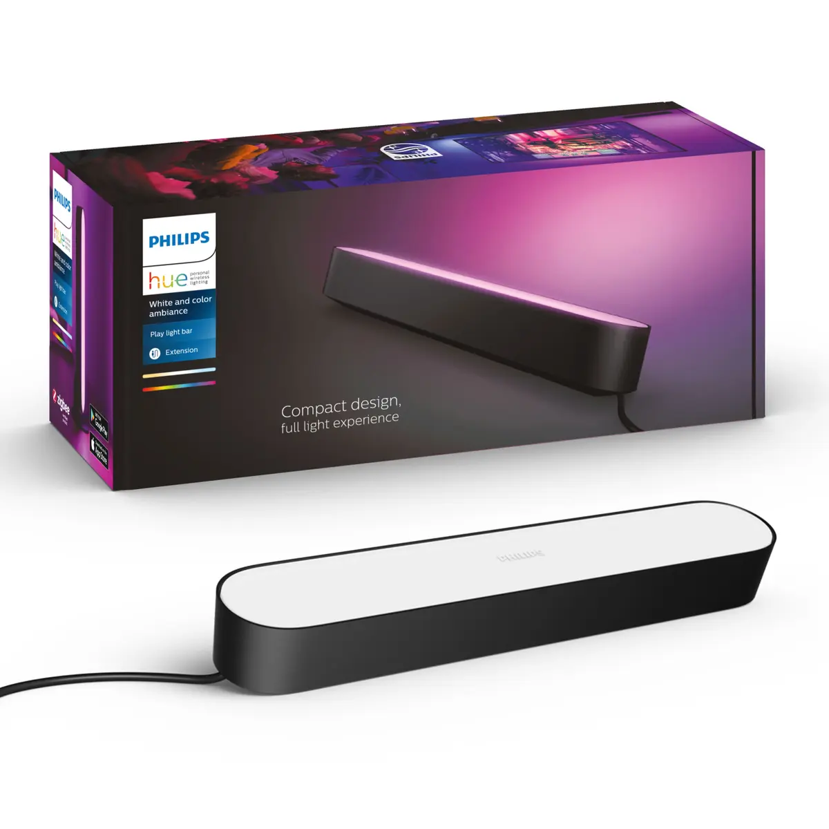 Philips Hue Play Bord- og vegglampe - Svart
