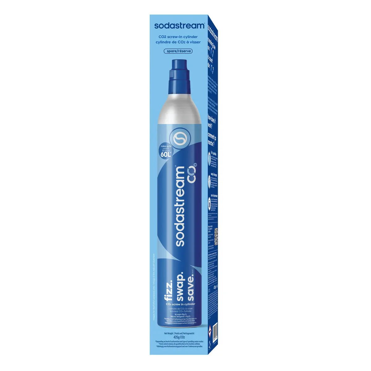 Sodastream Kullsyrepatron