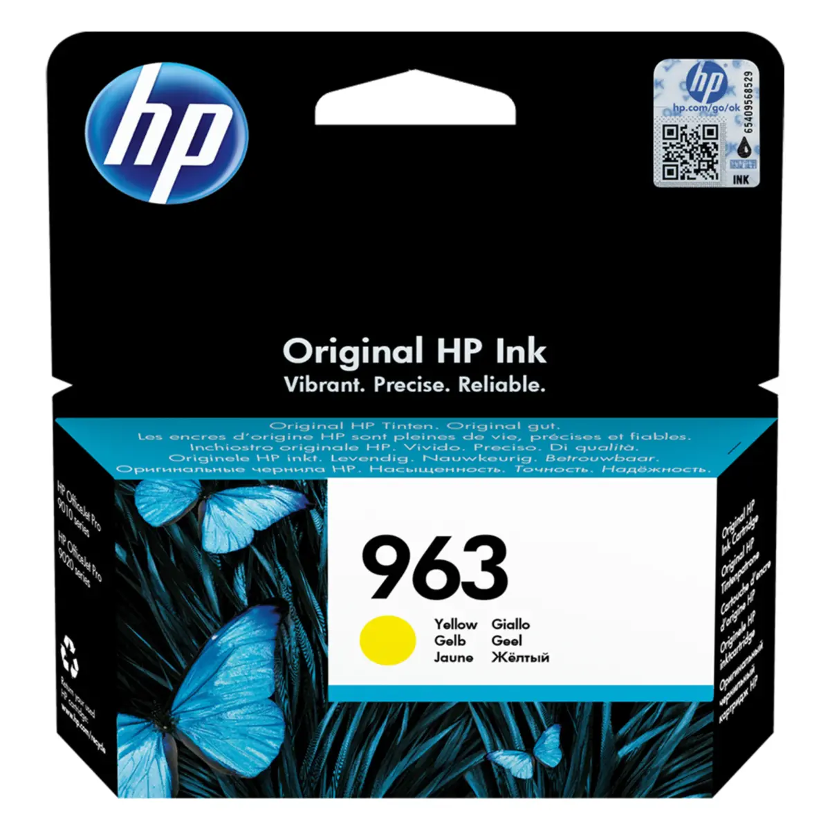 HP 963 Blekkpatron Gul