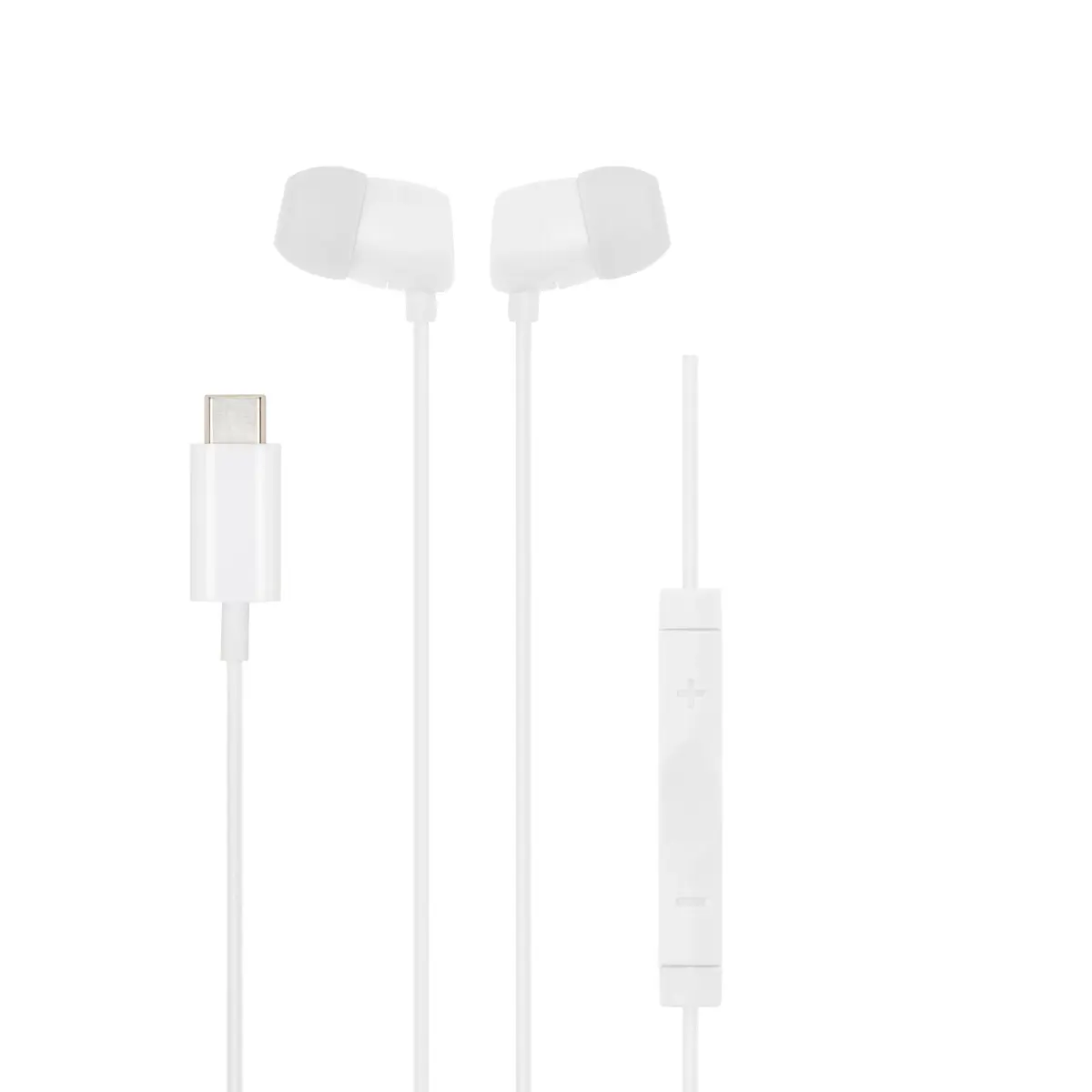 Linocell Bullets USB-C-hodetelefoner Hvit