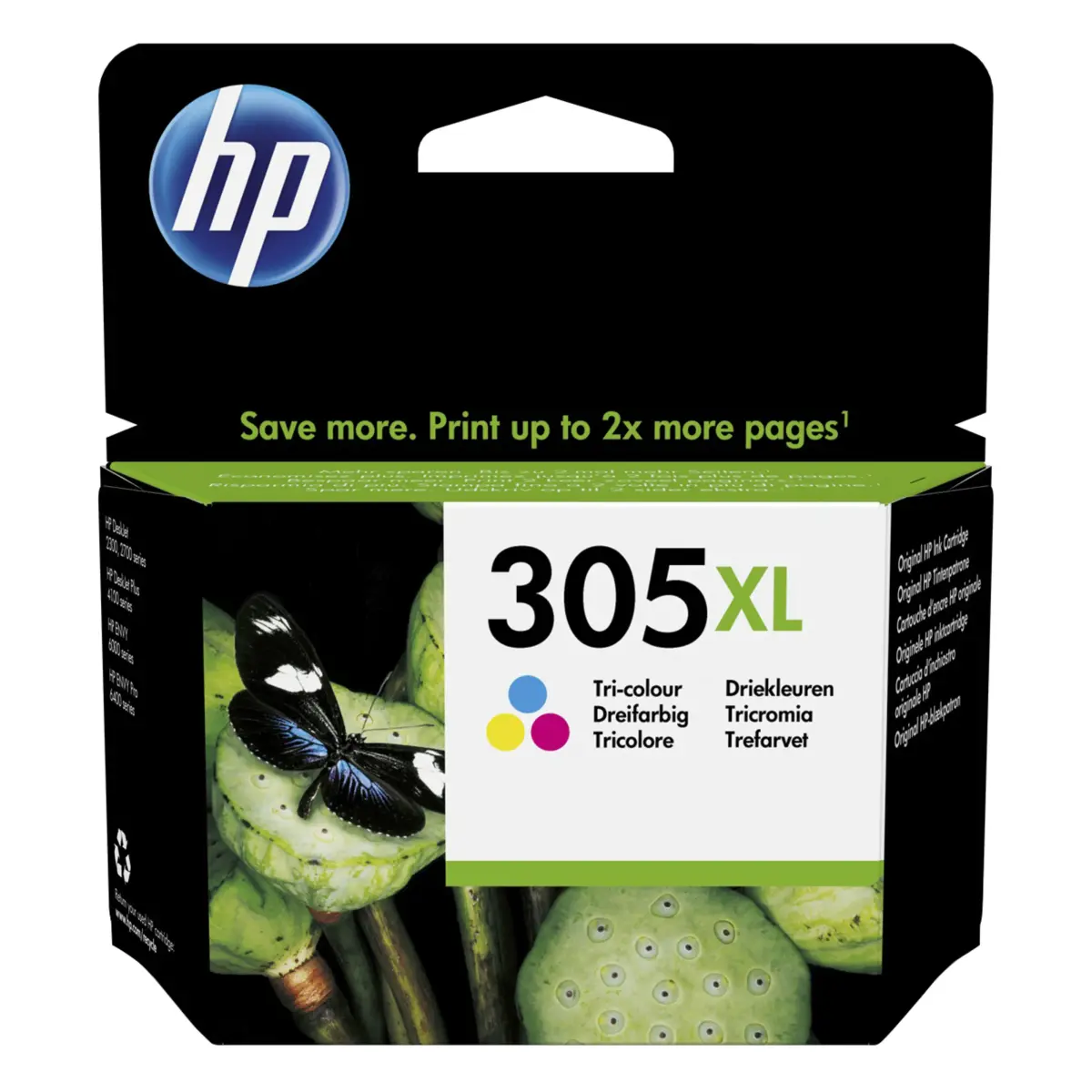 HP 305XL Blekkpatron - Flere farger