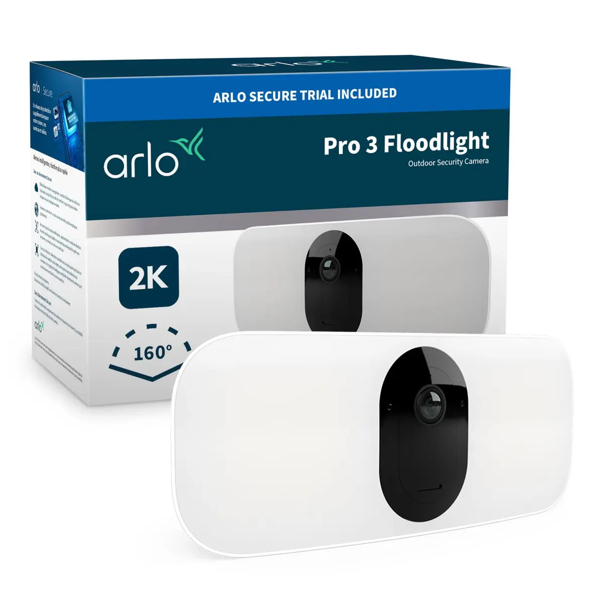 Arlo Pro 3 Floodlight Trådløst overvåkingskamera