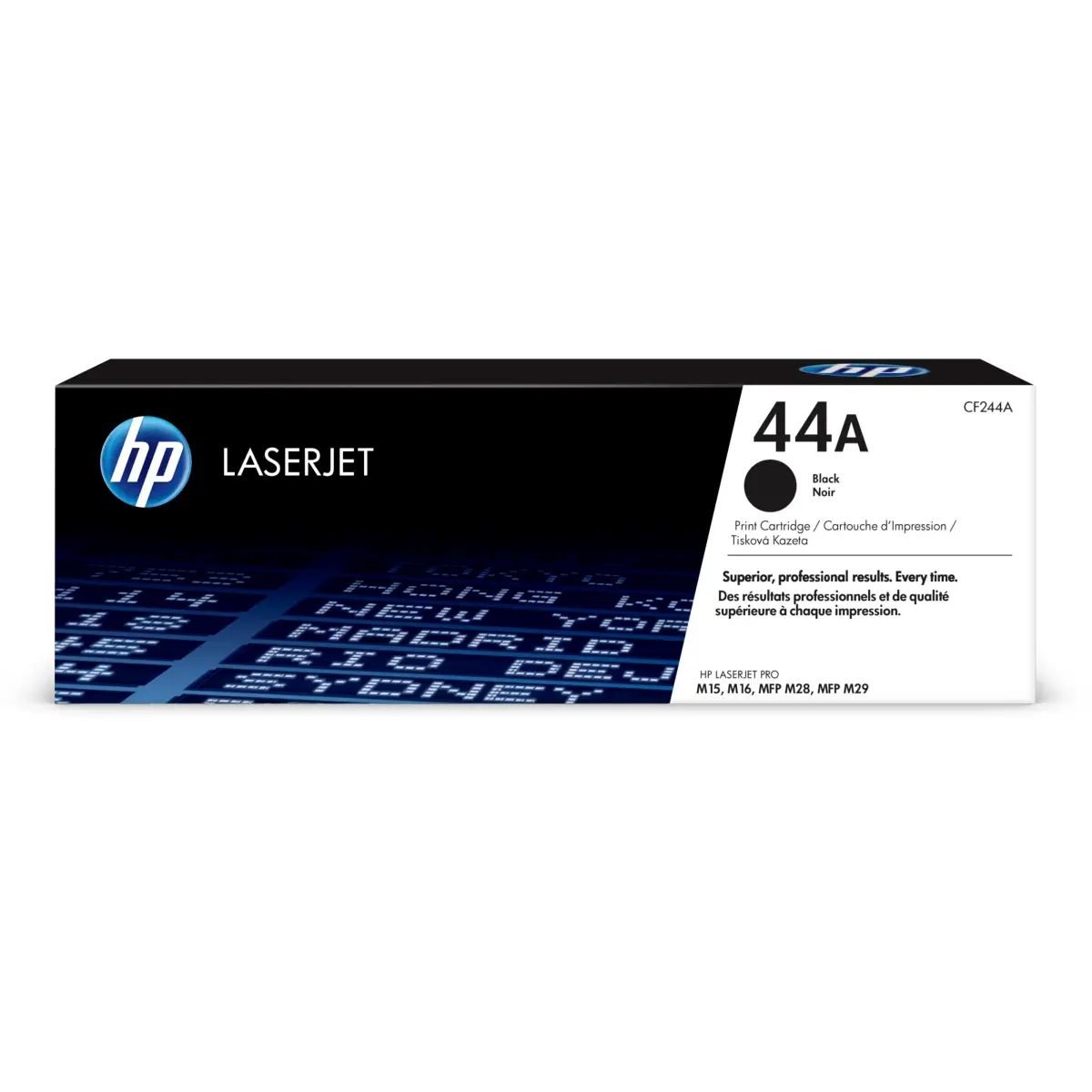 HP Toner 44A - Svart