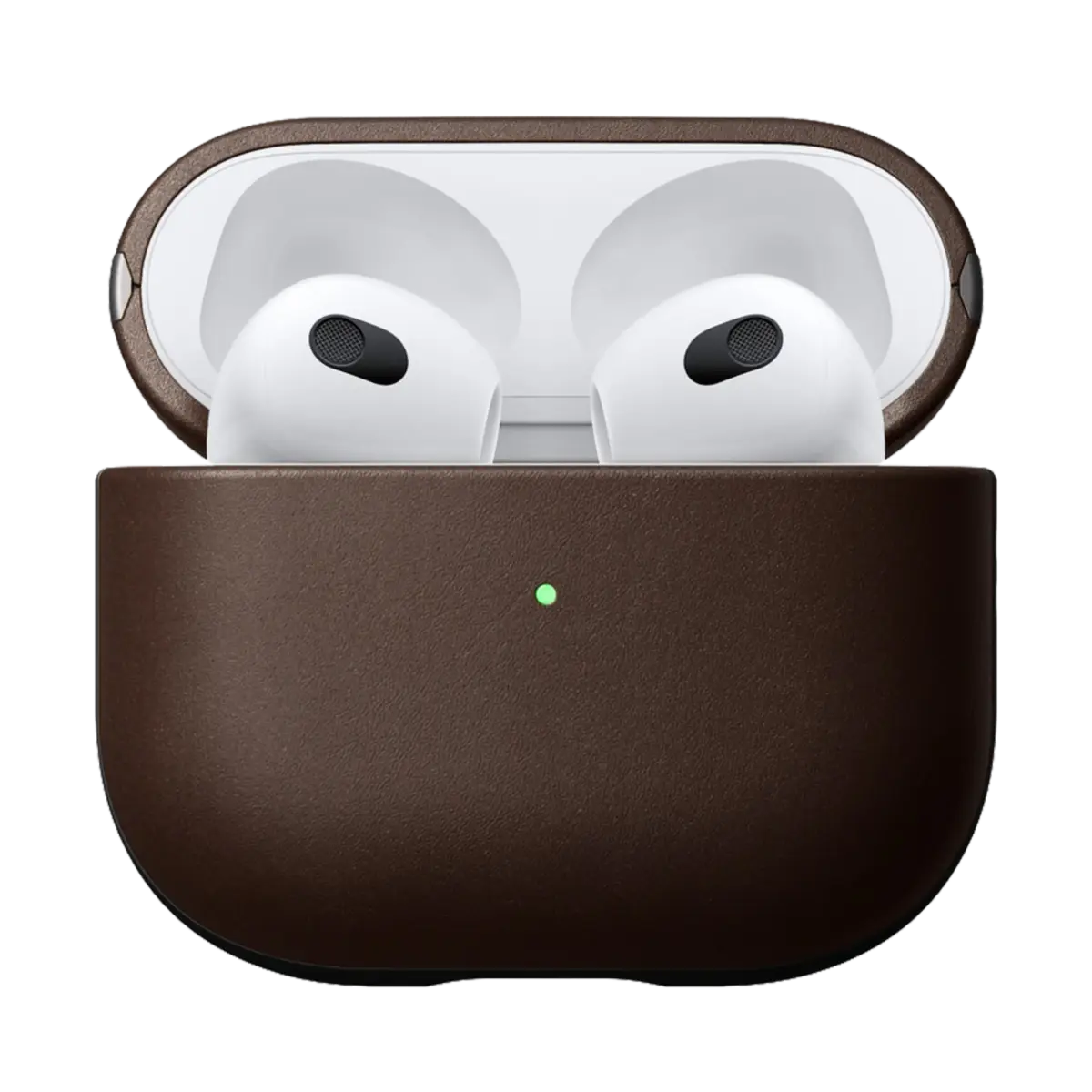 Nomad Modern Leather Case for Airpods Series 3 (2021) Brunn