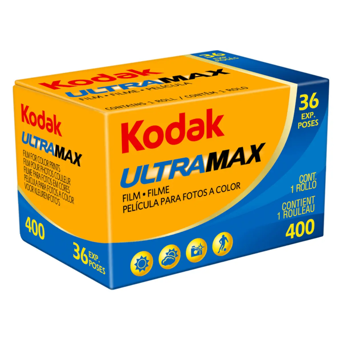 Kodak UltraMax 135-film 36 bilder med farge ISO 400 1-pk.