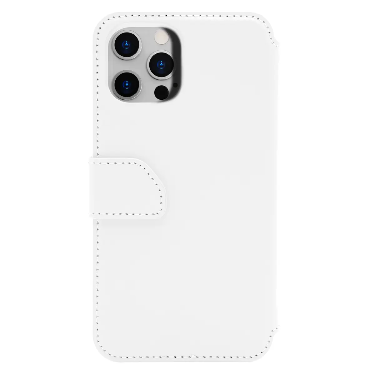 Wallet Case Solo 503 til iPhone 12 og 12 Pro Hvit