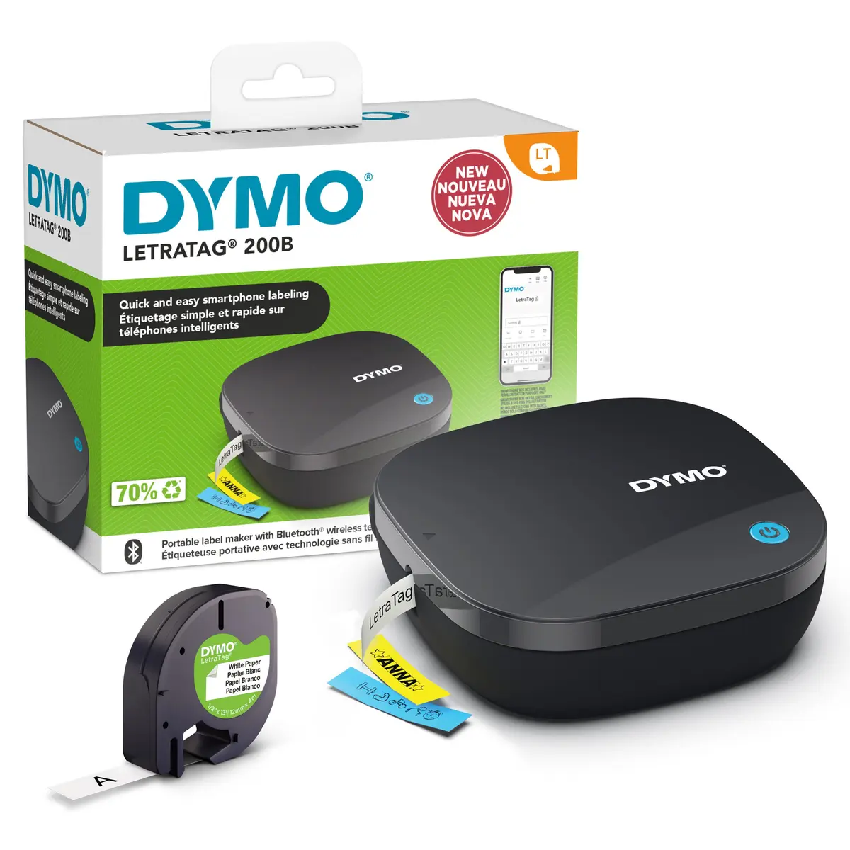 Dymo Letratag 200B Trådløs etikettskriver