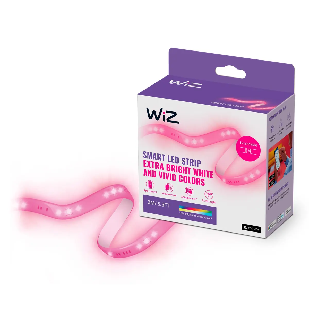 WiZ LED Strip LED-list Startpakke 2 meter